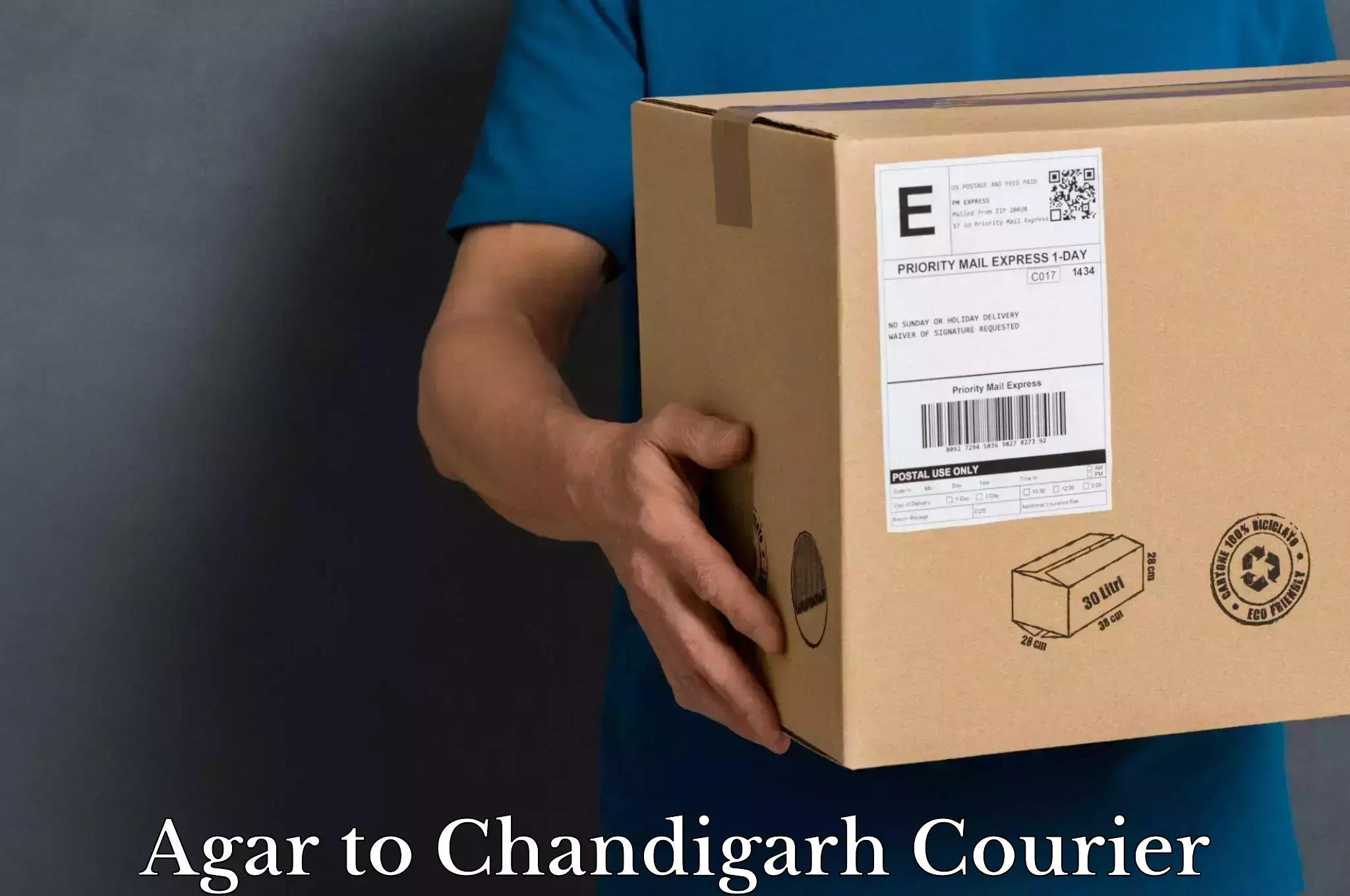 Dynamic courier services Agar to Kharar