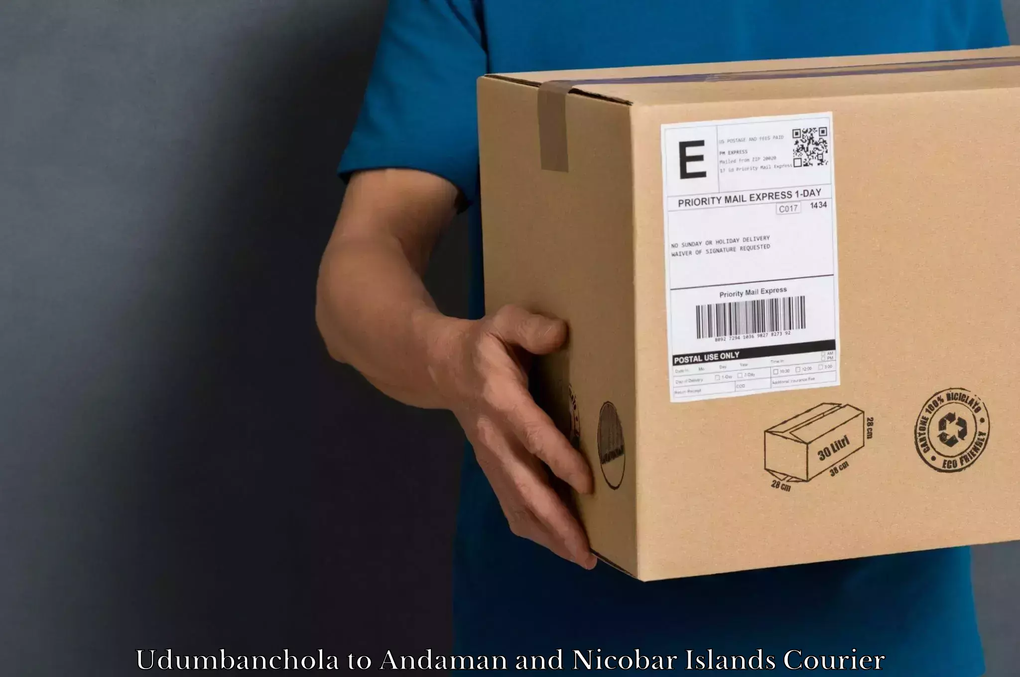 E-commerce shipping partnerships Udumbanchola to North And Middle Andaman