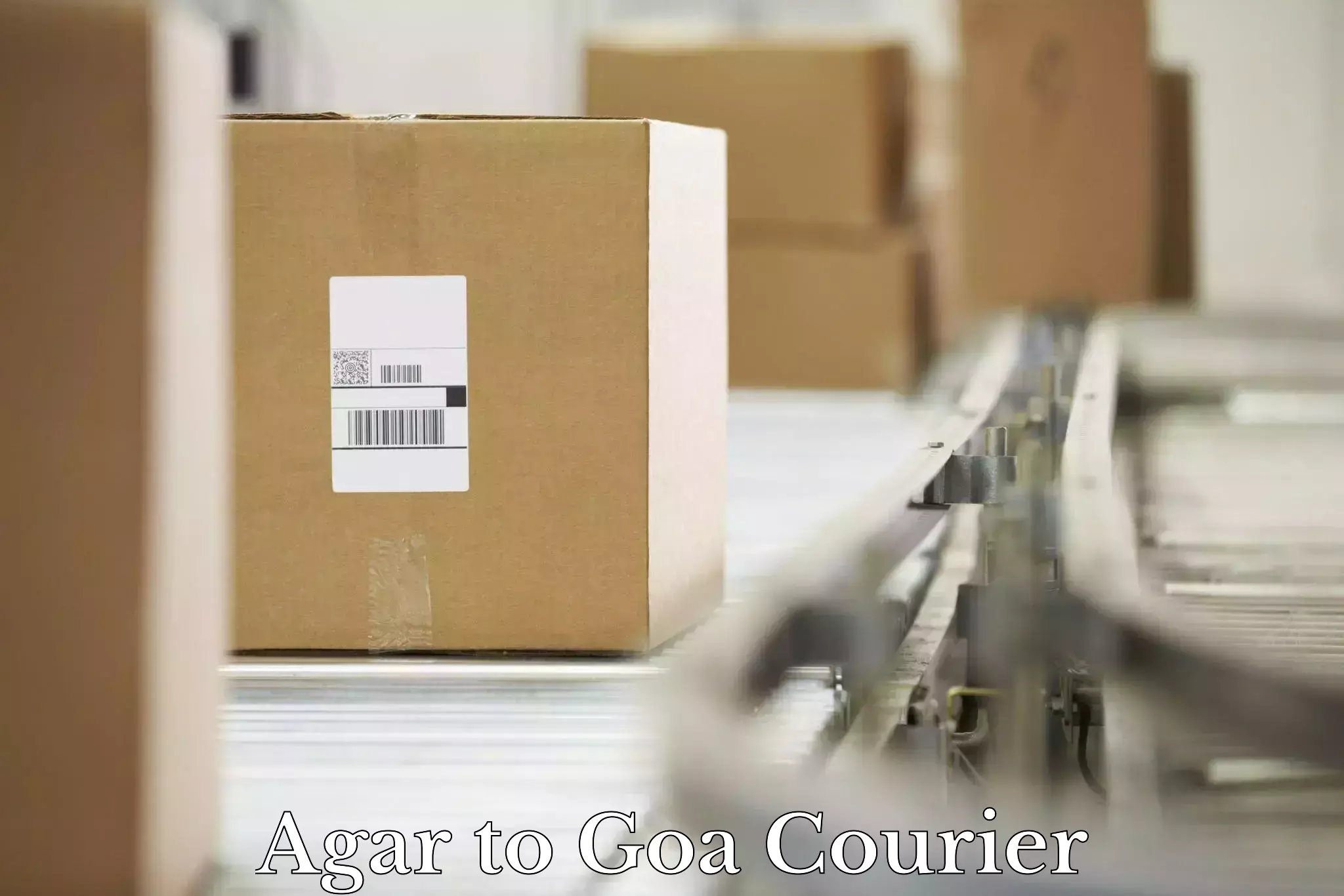 Courier tracking online Agar to NIT Goa