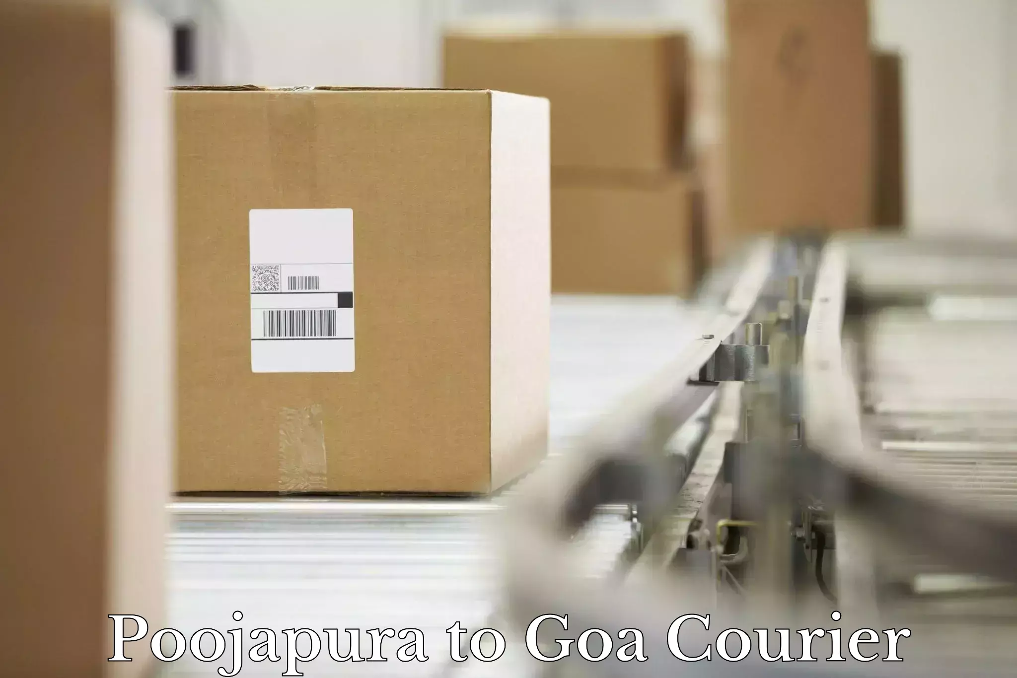 Efficient parcel tracking Poojapura to Goa