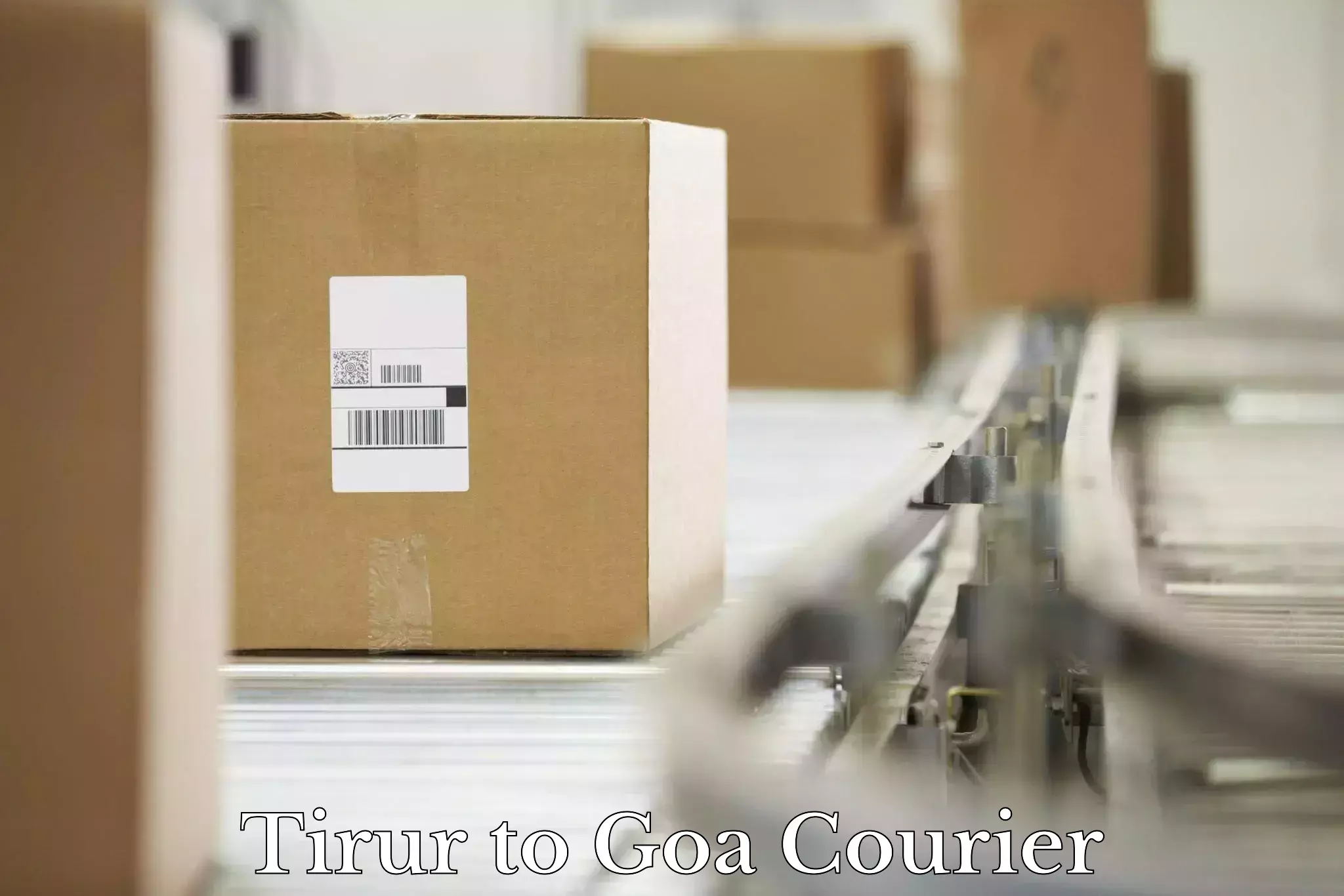 Custom courier packaging Tirur to Goa University