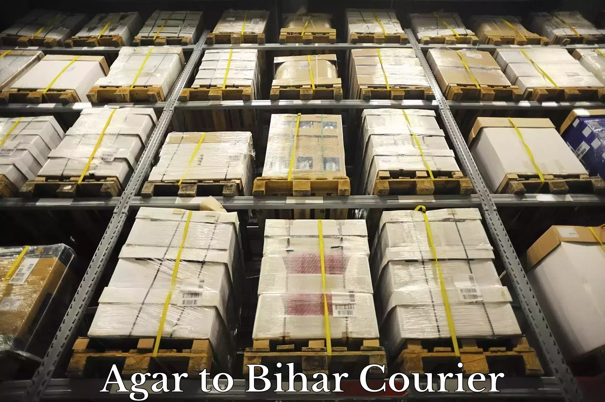 Custom courier solutions Agar to Goh Aurangabad