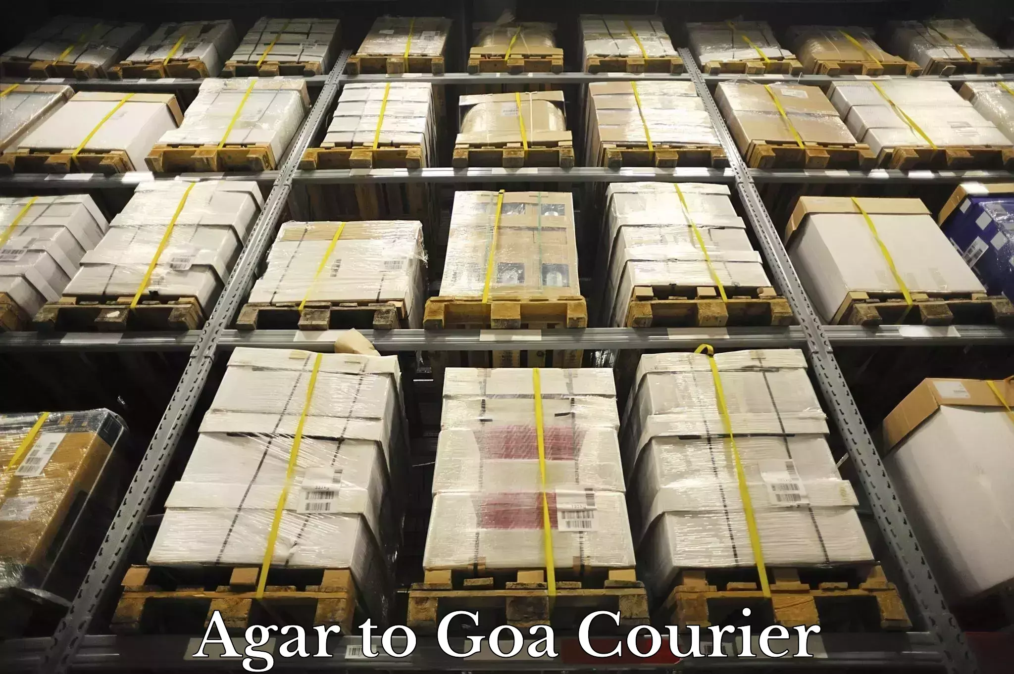 Doorstep parcel pickup Agar to Panaji