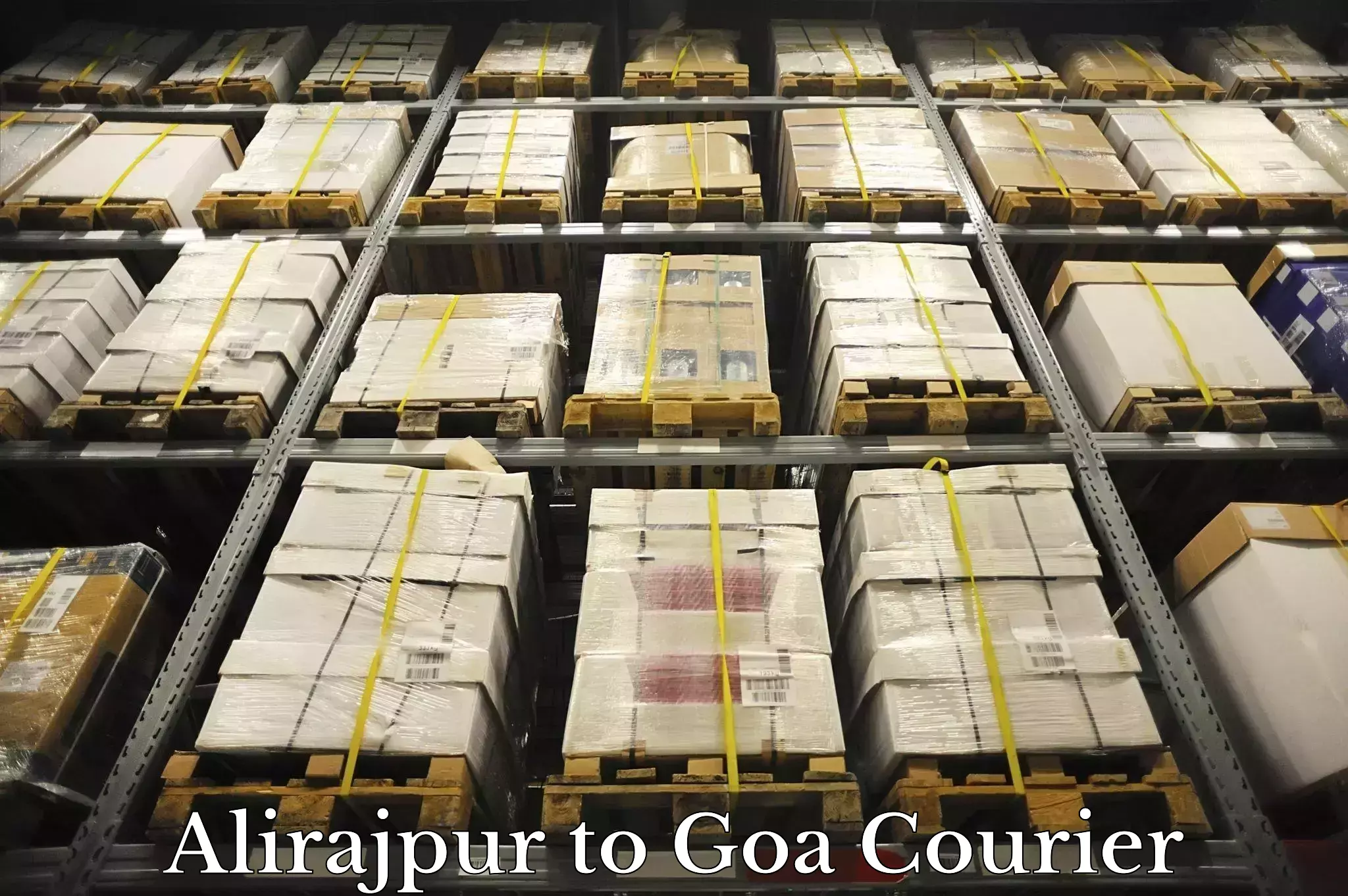 Courier service comparison in Alirajpur to Margao