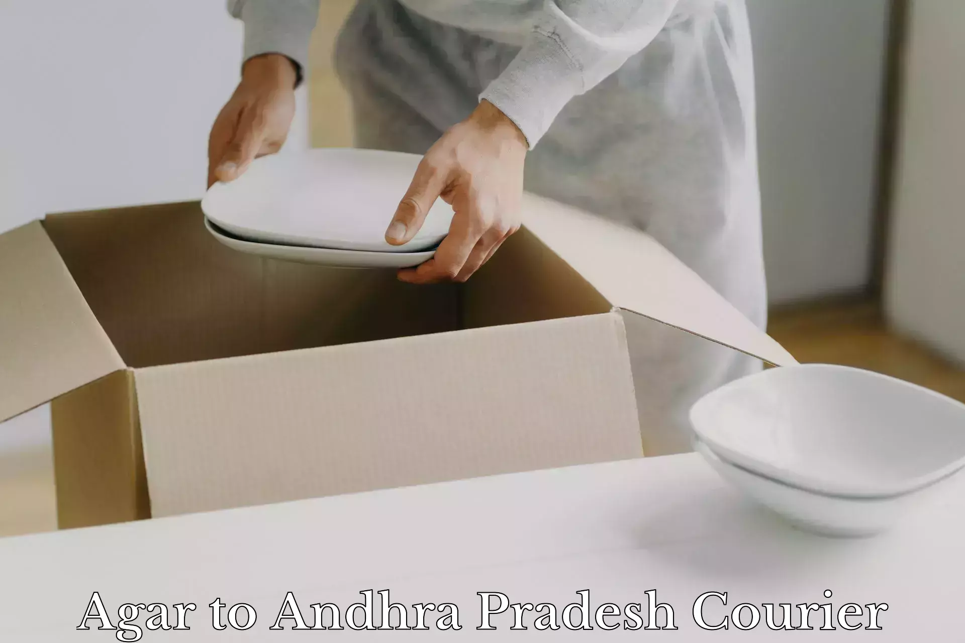 Pharmaceutical courier Agar to Amadalavalasa