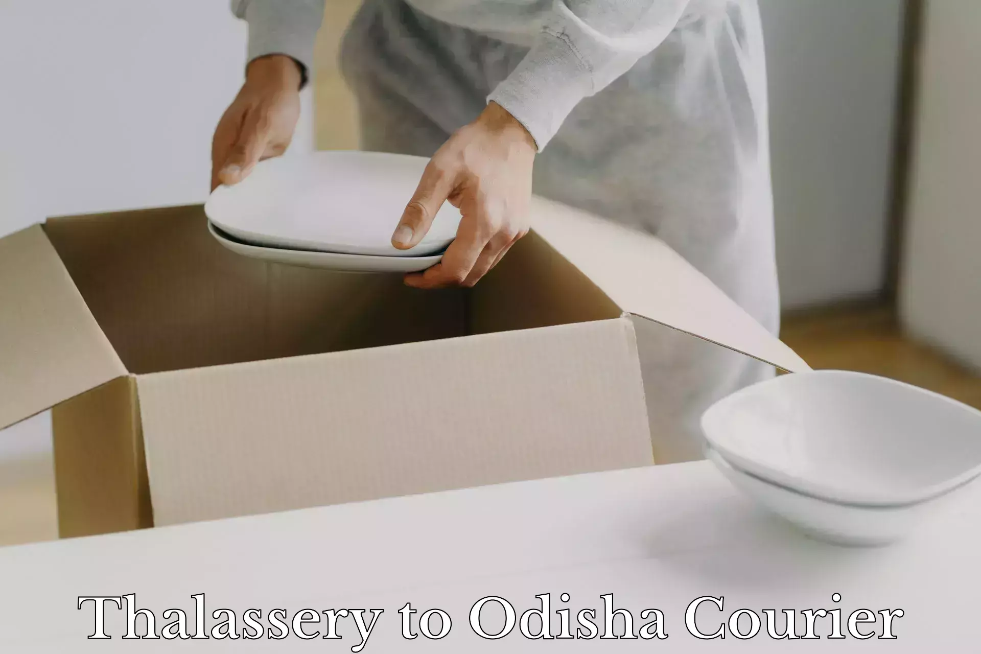 On-call courier service Thalassery to Bhadrak