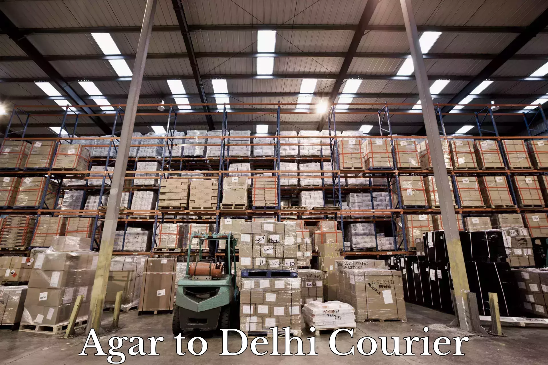 Online shipping calculator Agar to Ashok Vihar