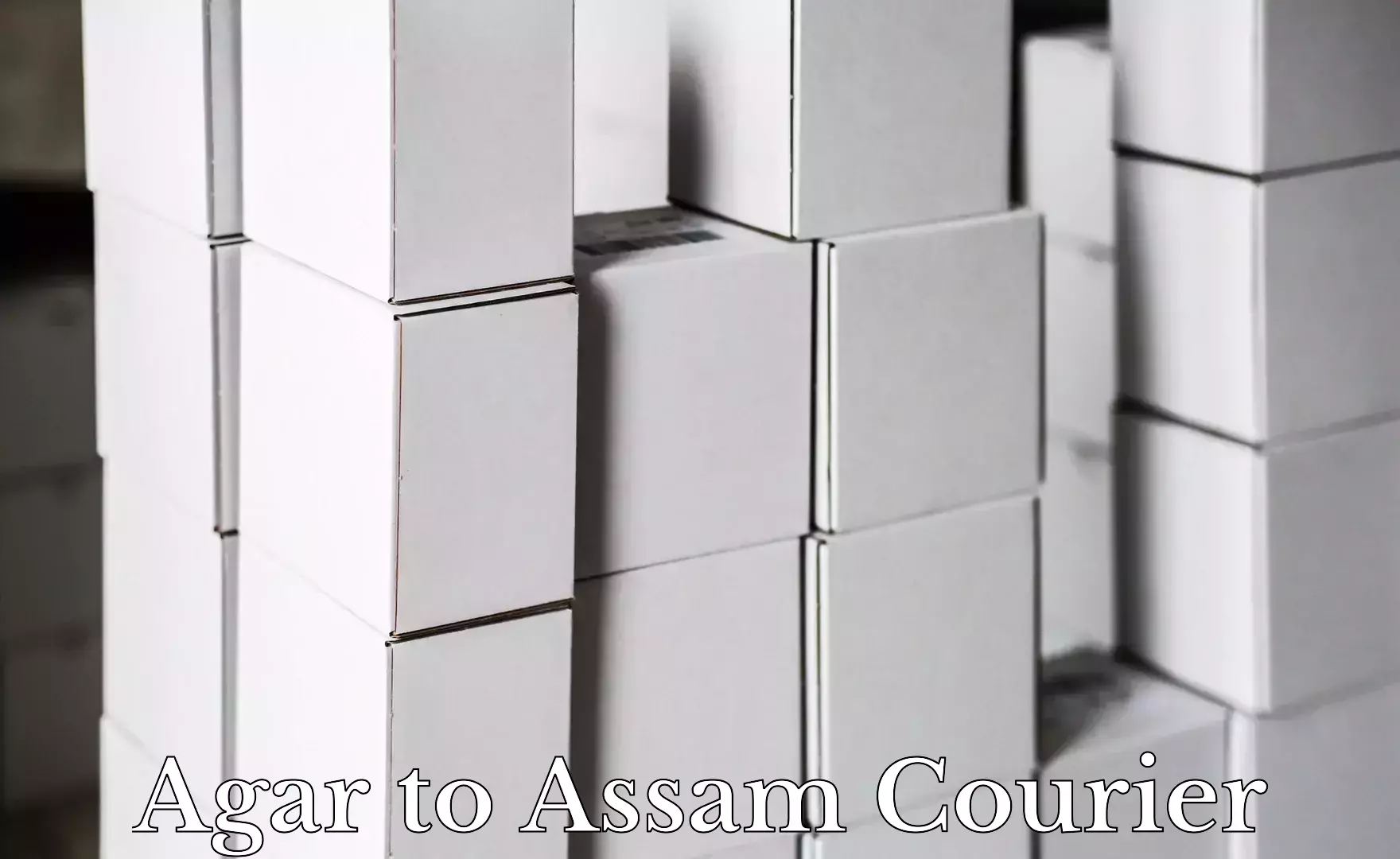 Flexible courier rates Agar to Assam University Silchar