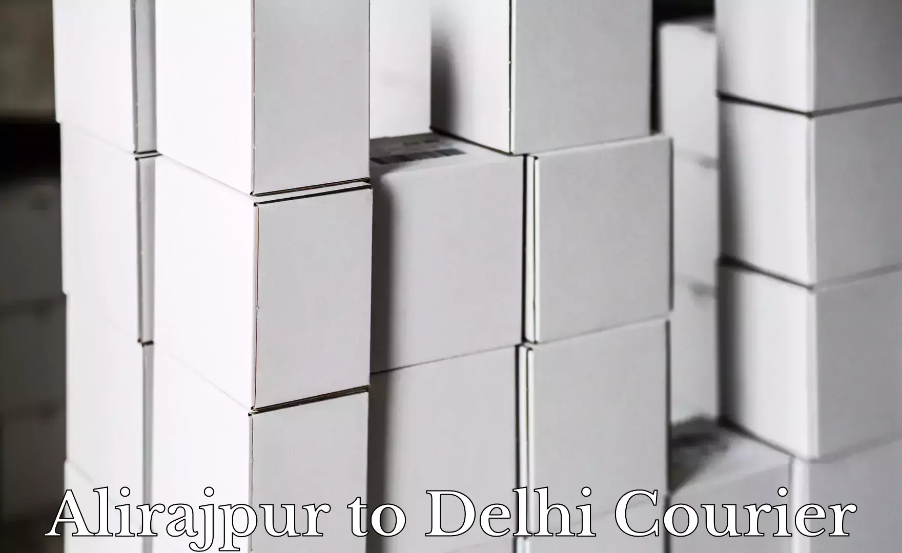 Express logistics in Alirajpur to Jawaharlal Nehru University New Delhi