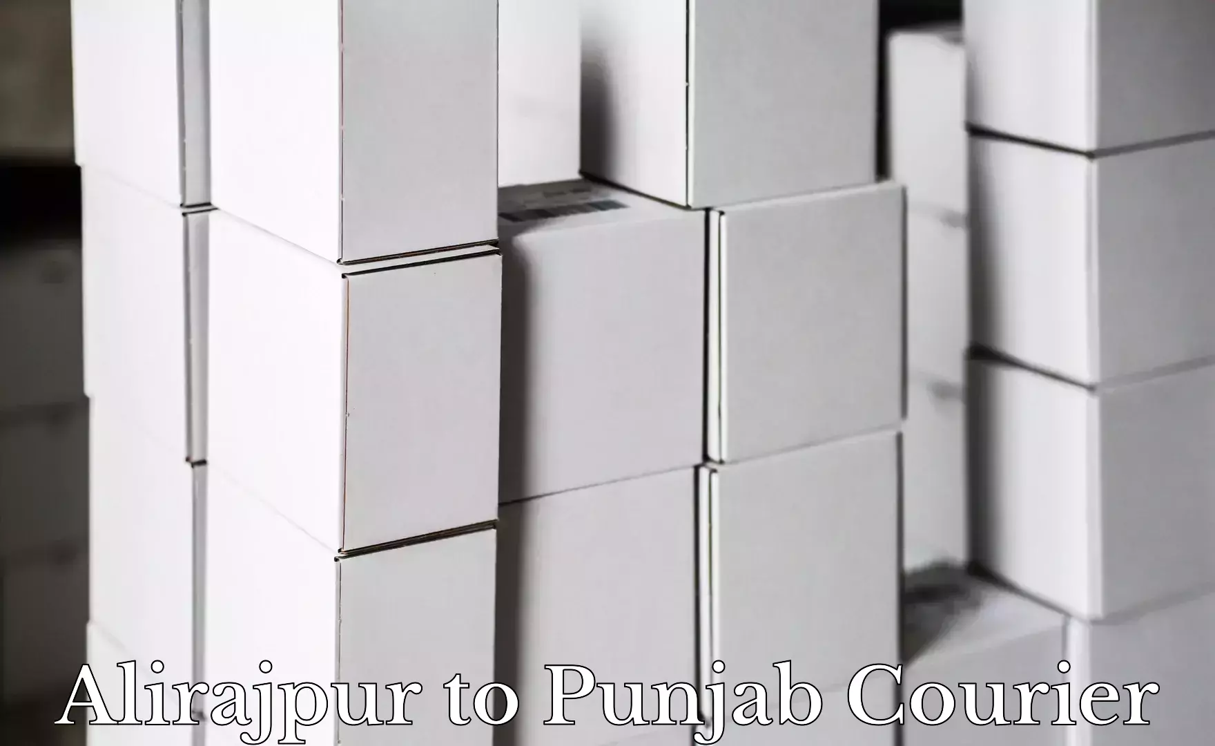 Large package courier Alirajpur to Rajpura