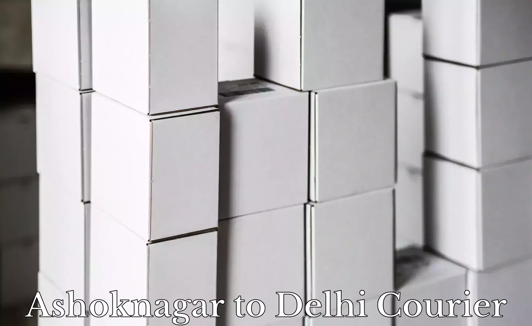 Reliable courier service Ashoknagar to Ramesh Nagar