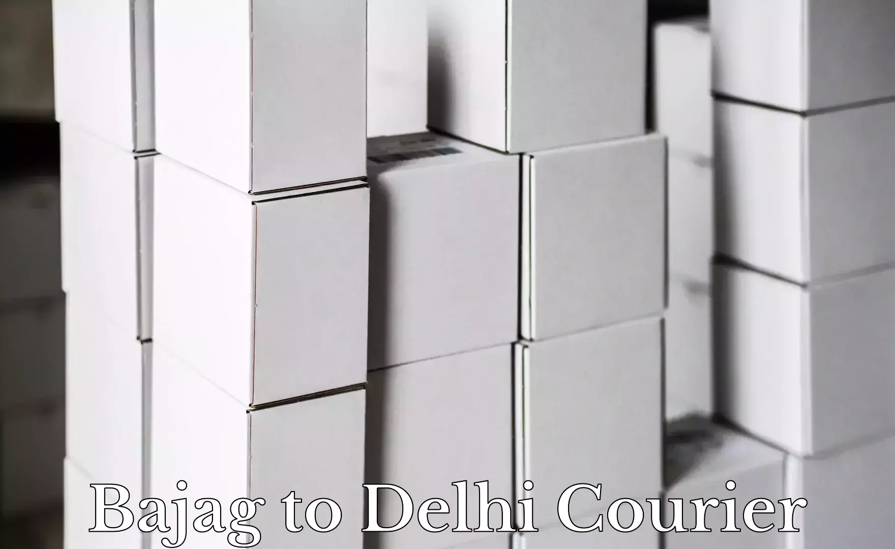 Cargo delivery service Bajag to East Delhi