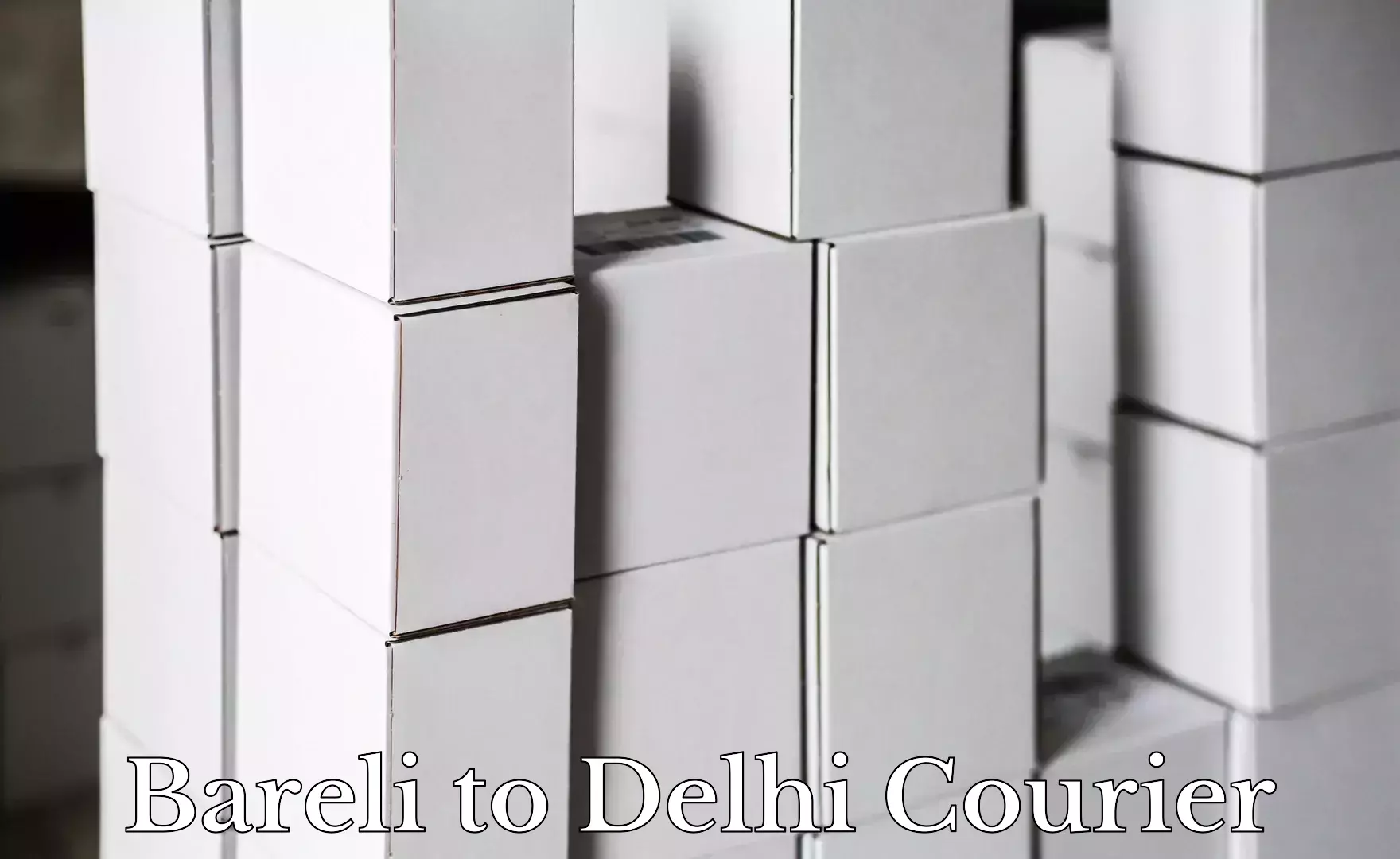 Quick courier services Bareli to University of Delhi