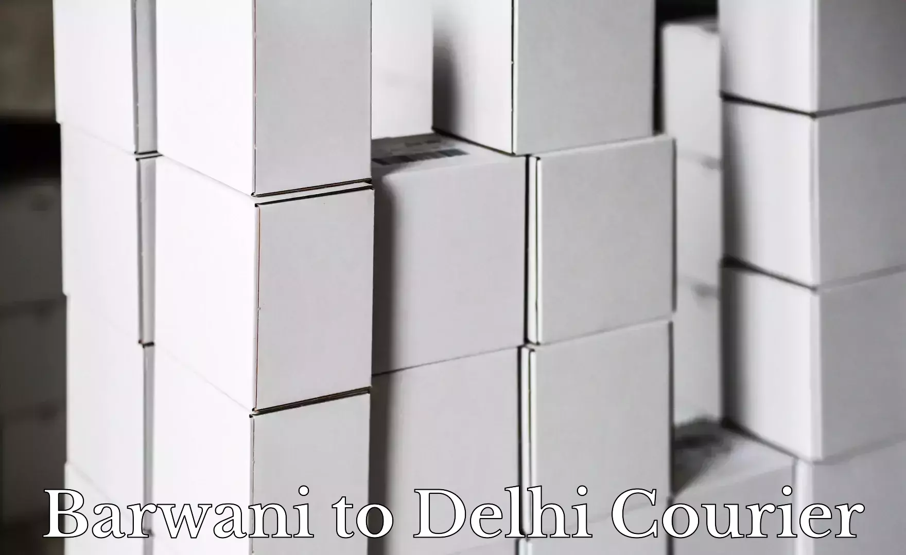 Round-the-clock parcel delivery Barwani to East Delhi