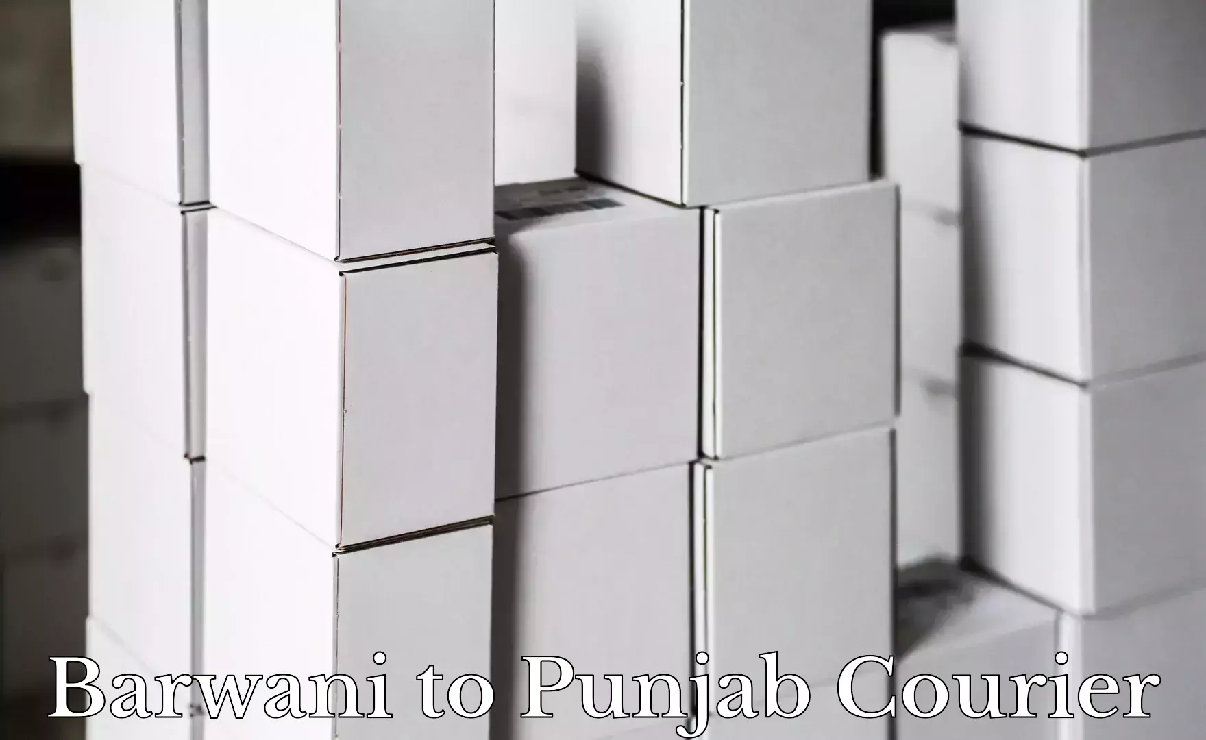 Courier services Barwani to Kapurthala