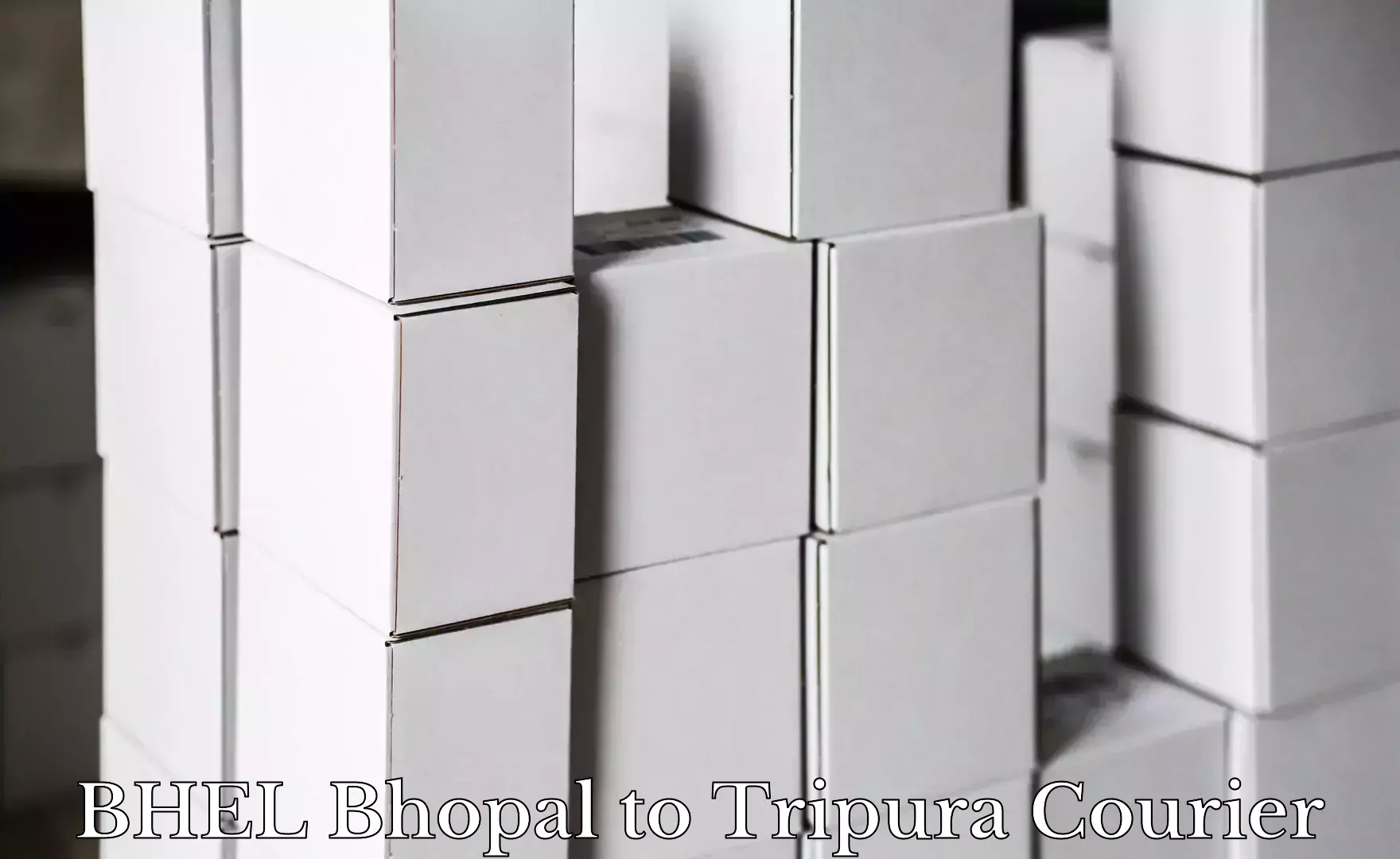 Pharmaceutical courier BHEL Bhopal to Amarpur Gomati