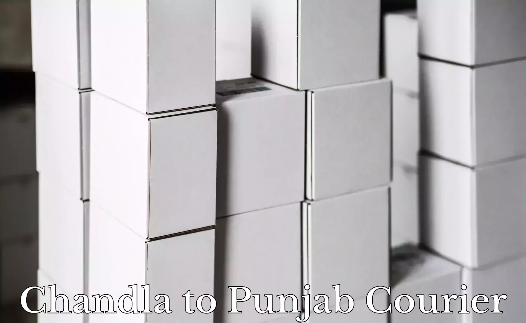 Efficient parcel tracking Chandla to Anandpur Sahib