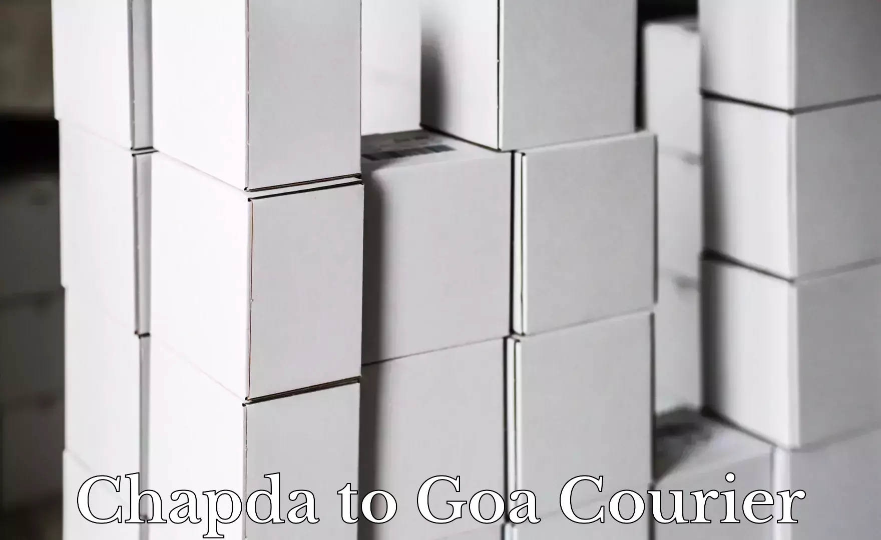 Small business couriers Chapda to Goa