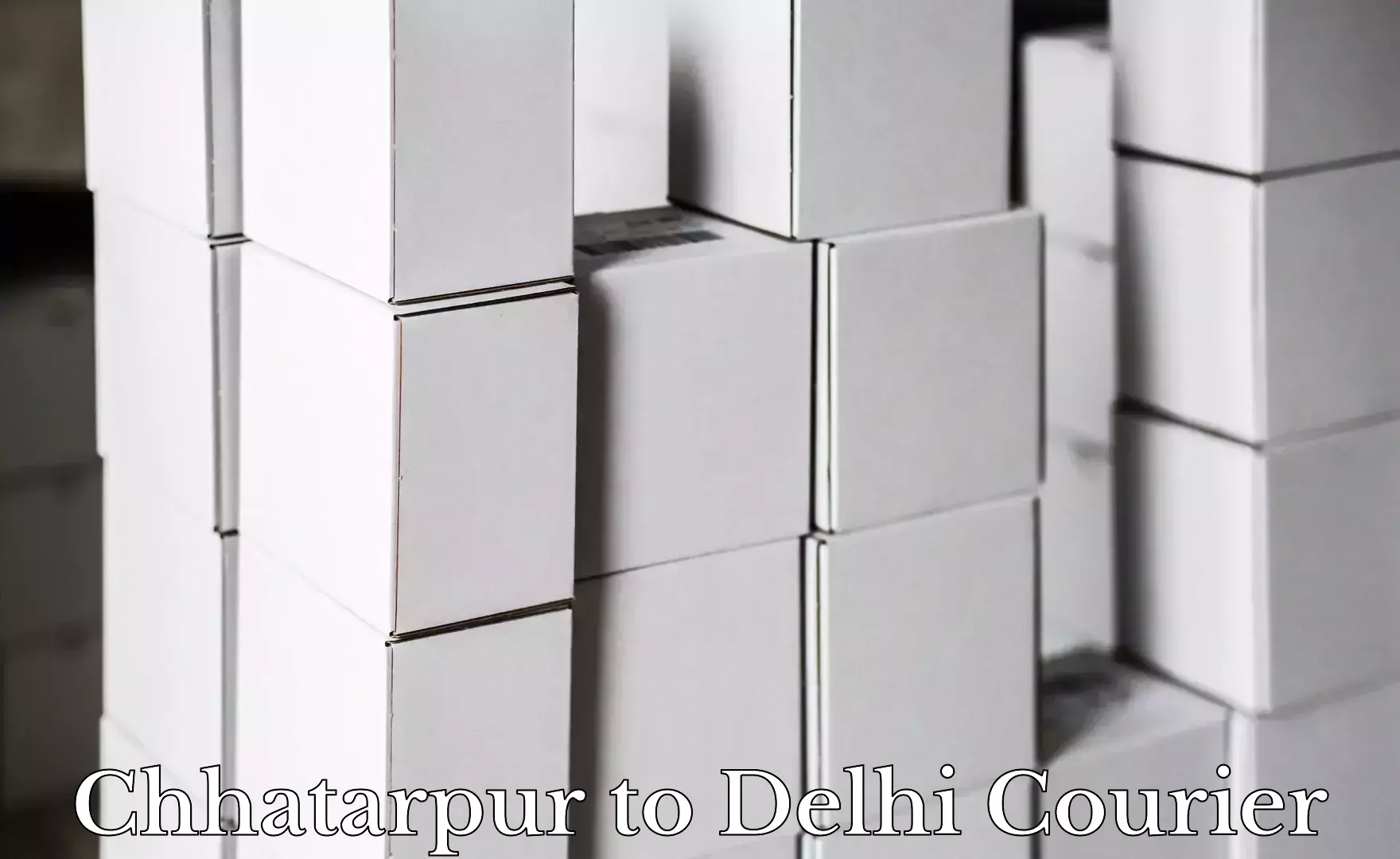 Local courier options Chhatarpur to Naraina Industrial Estate