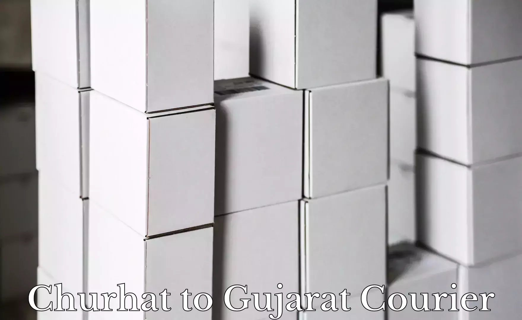 Pharmaceutical courier Churhat to Gandhidham