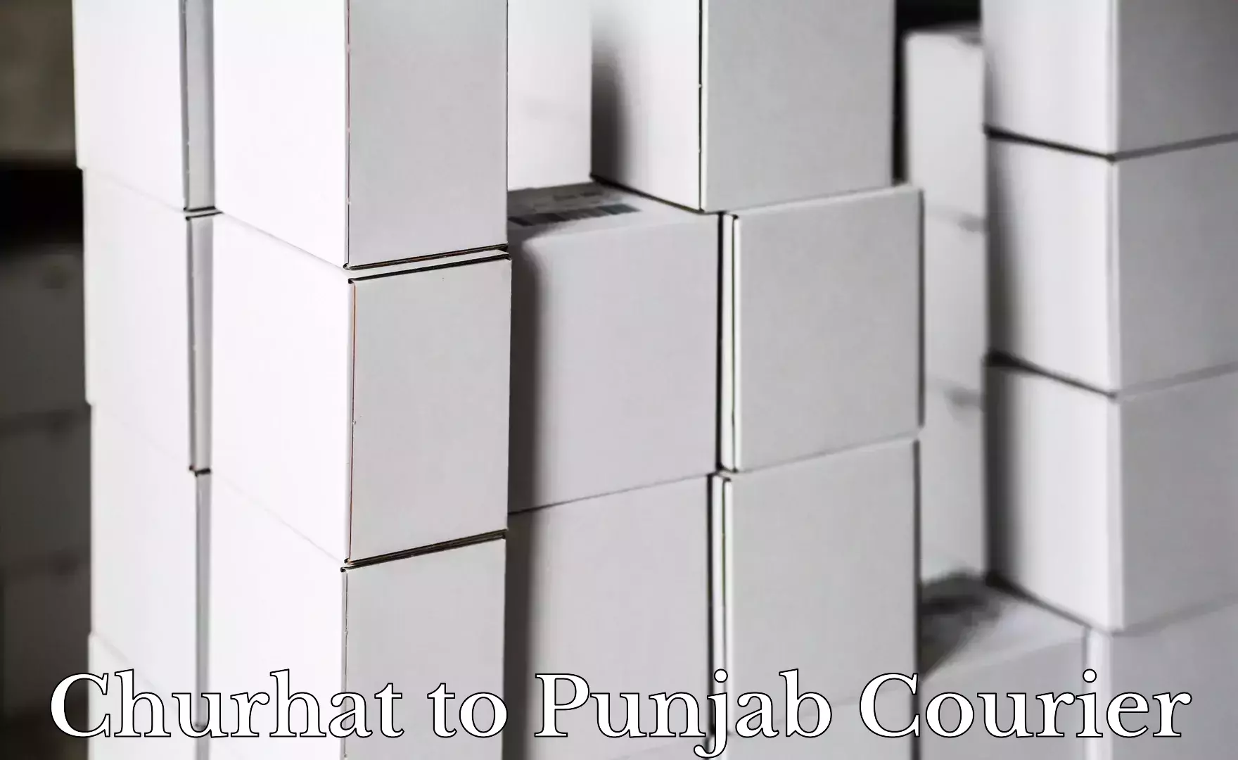 Punctual parcel services Churhat to Kapurthala