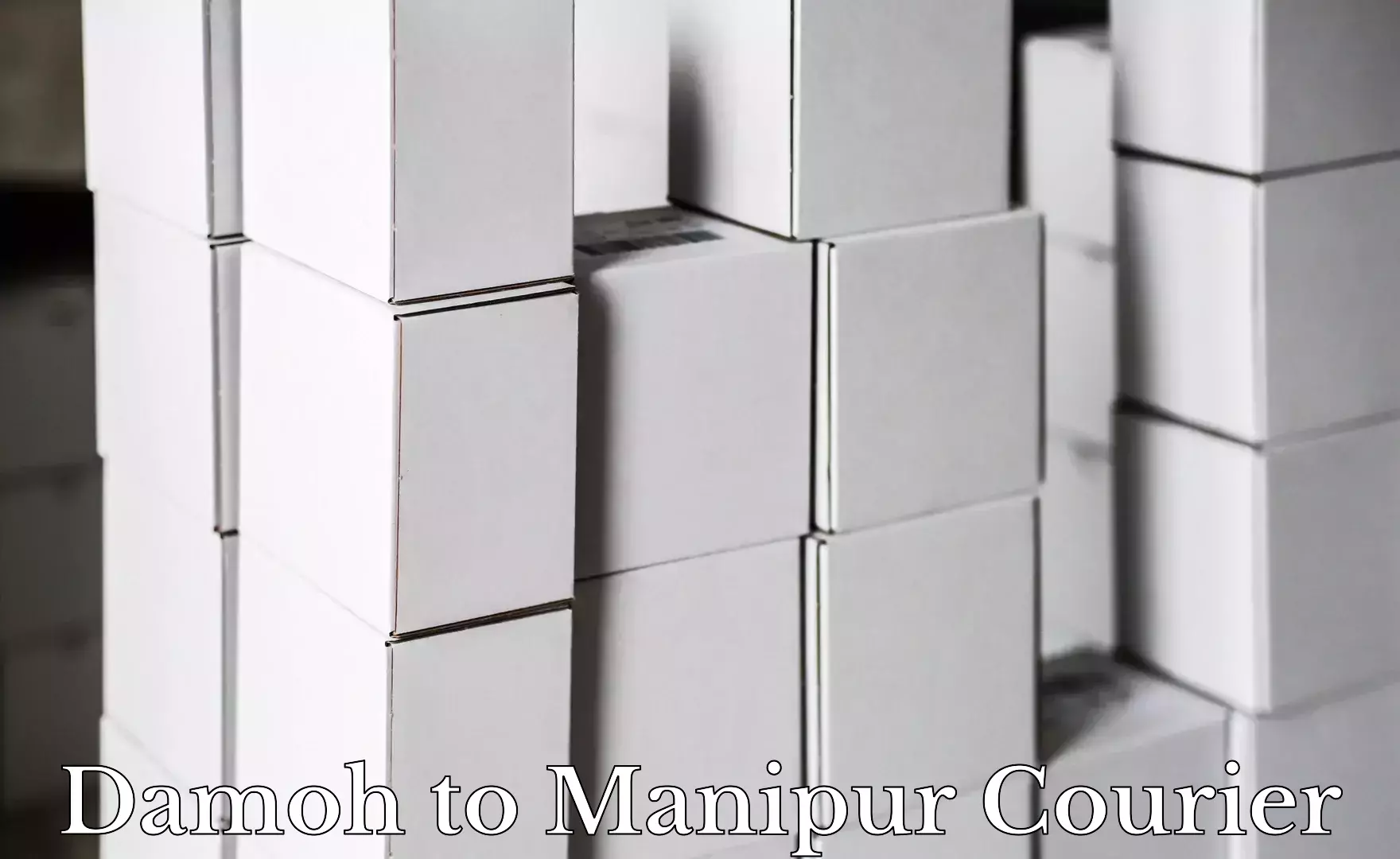 Bulk order courier Damoh to Manipur