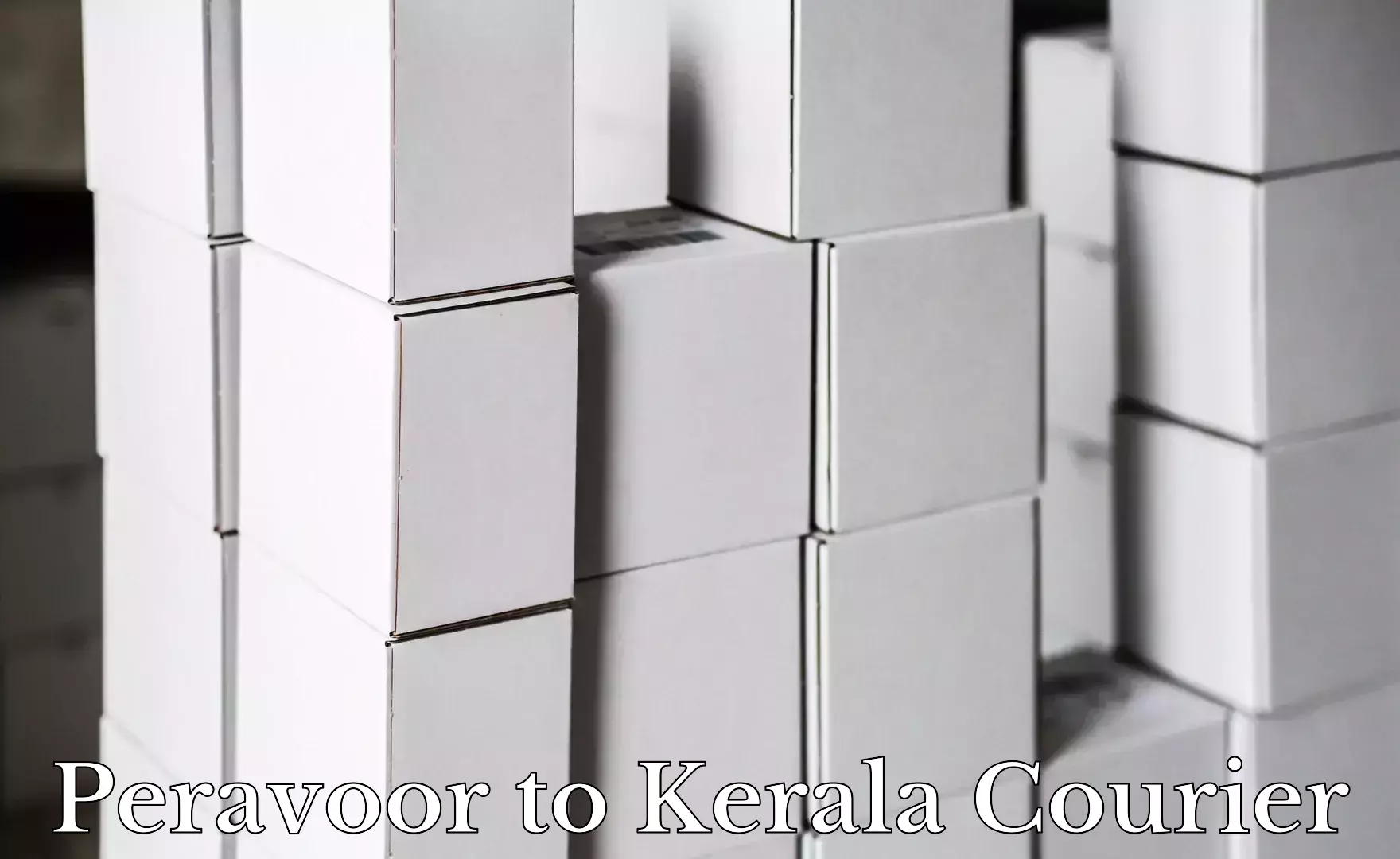 Courier app Peravoor to Guruvayur