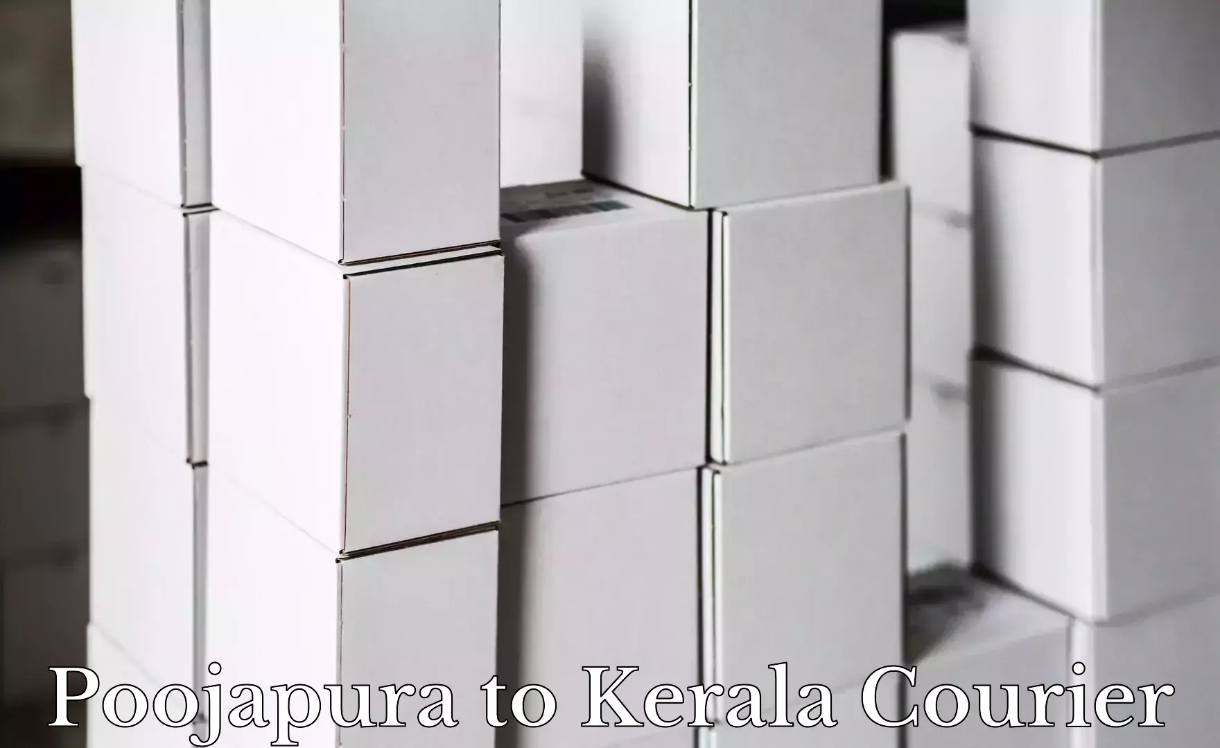 State-of-the-art courier technology Poojapura to Kottayam