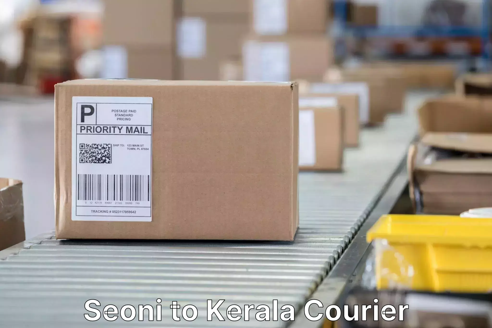 Efficient home goods movers Seoni to Kunnamkulam