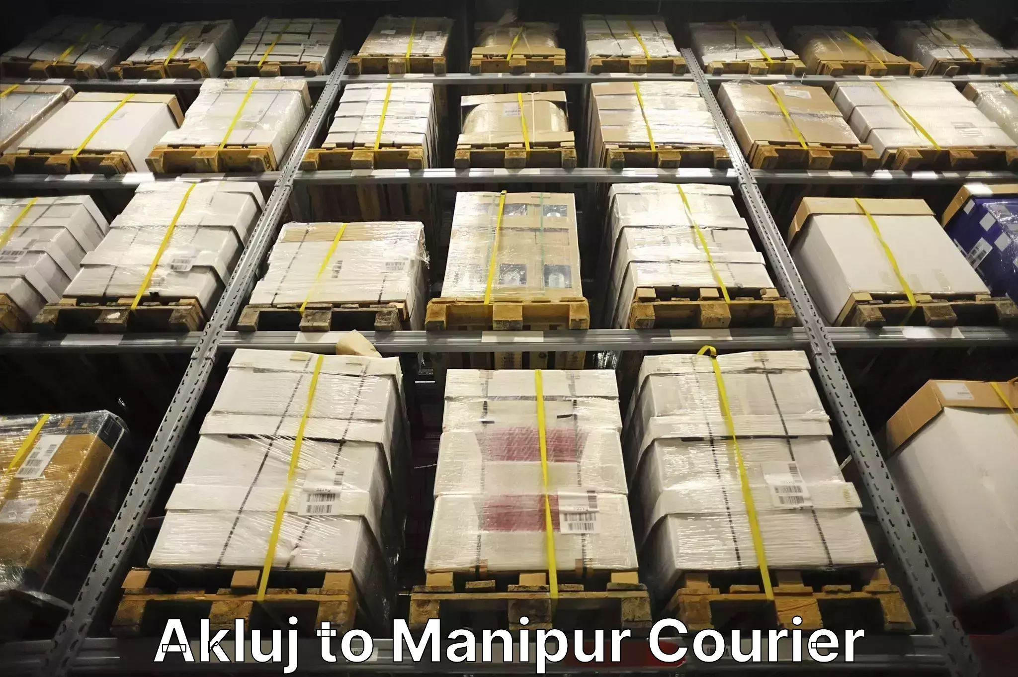 Home goods moving company Akluj to Manipur