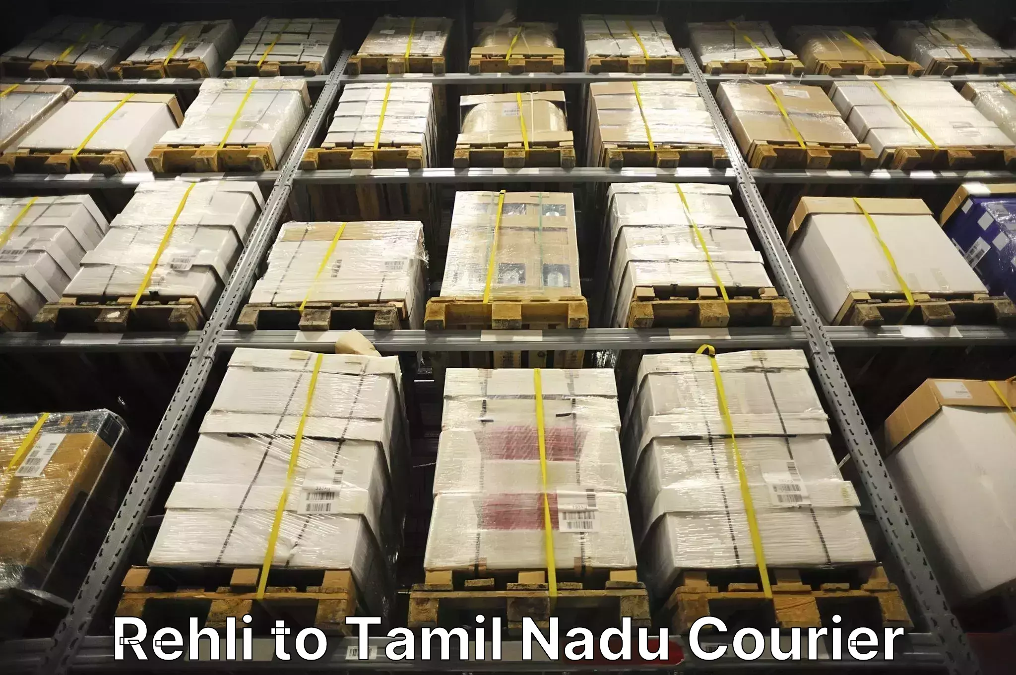 Safe home goods transport Rehli to Nandambakkam