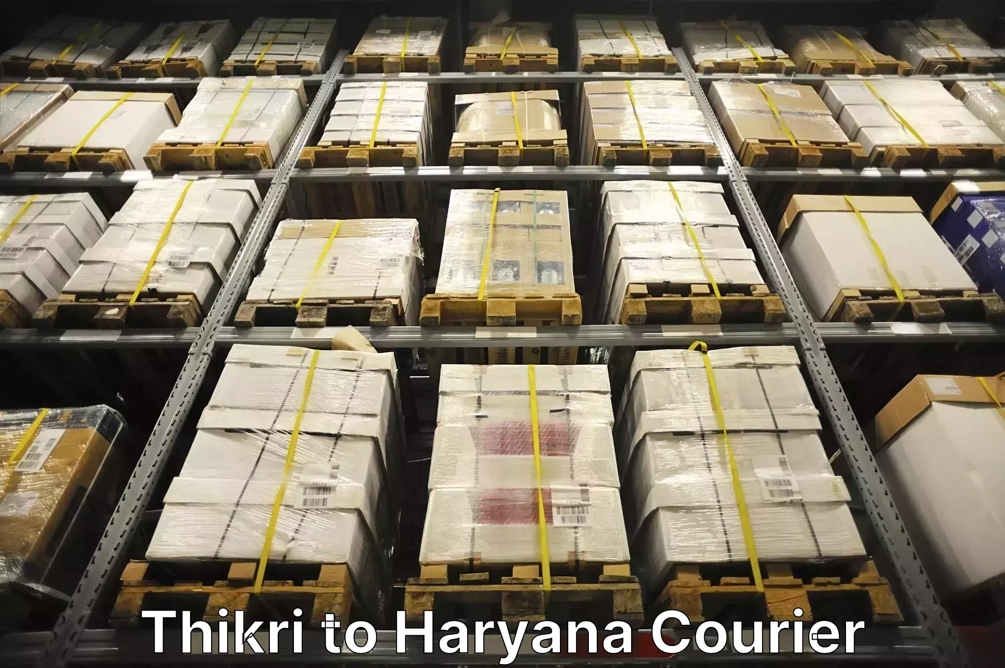 Home goods transport Thikri to NCR Haryana