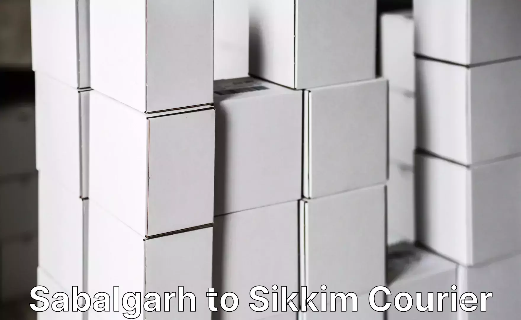 Efficient packing and moving Sabalgarh to West Sikkim