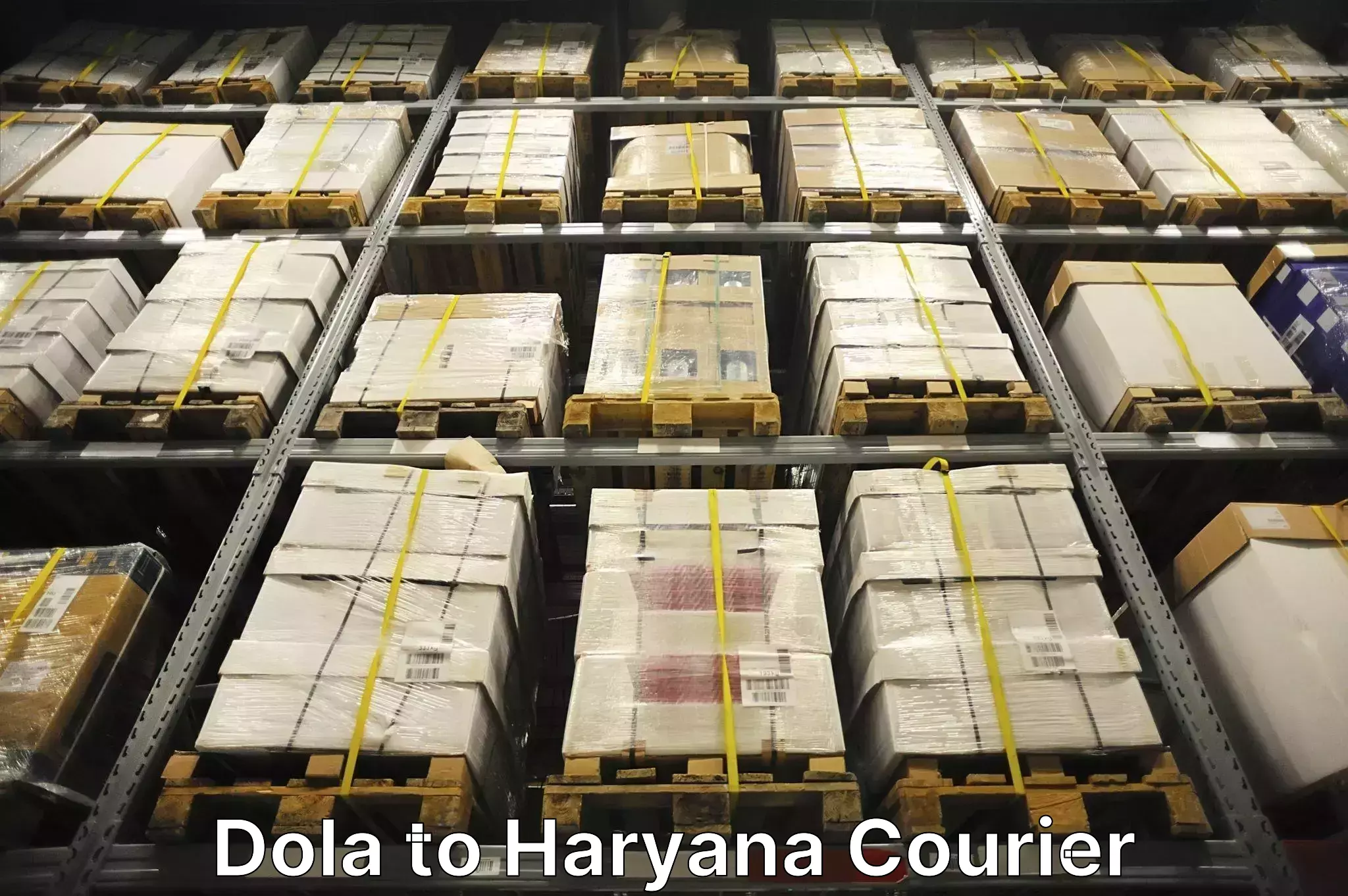 Hassle-free luggage shipping Dola to Shahabad Markanda