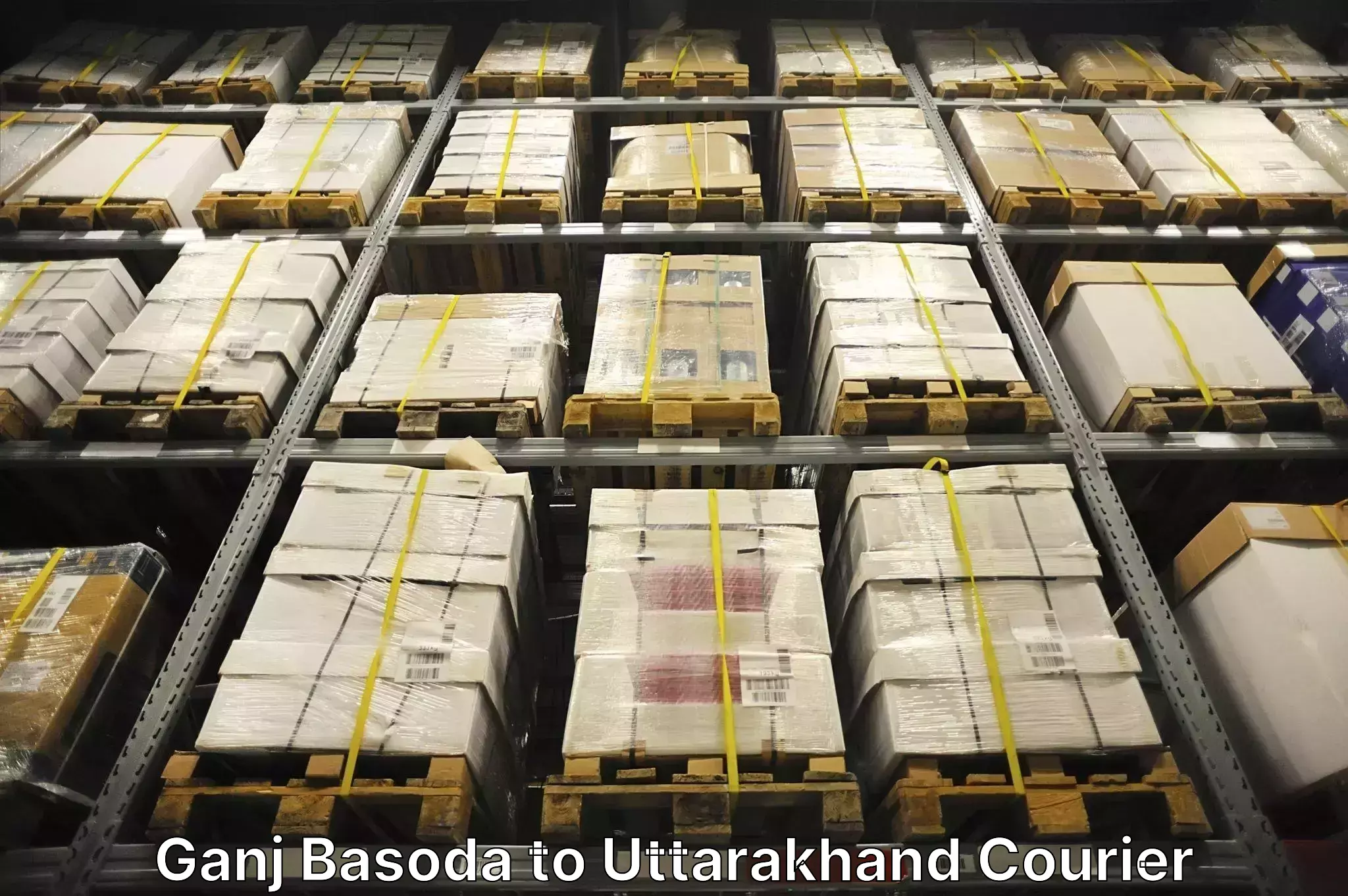 Baggage courier rates in Ganj Basoda to Uttarakhand