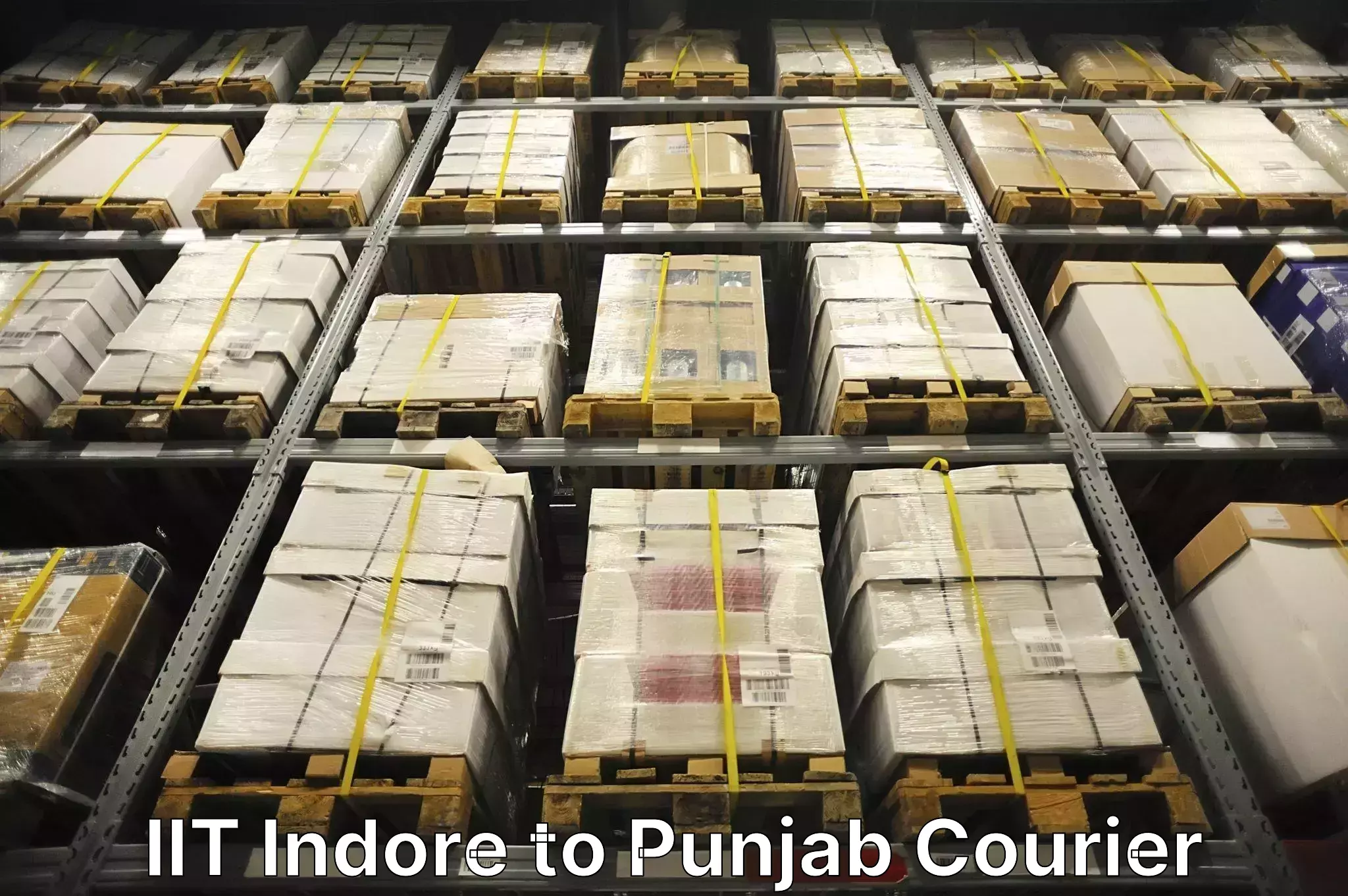 Baggage transport cost IIT Indore to Punjab