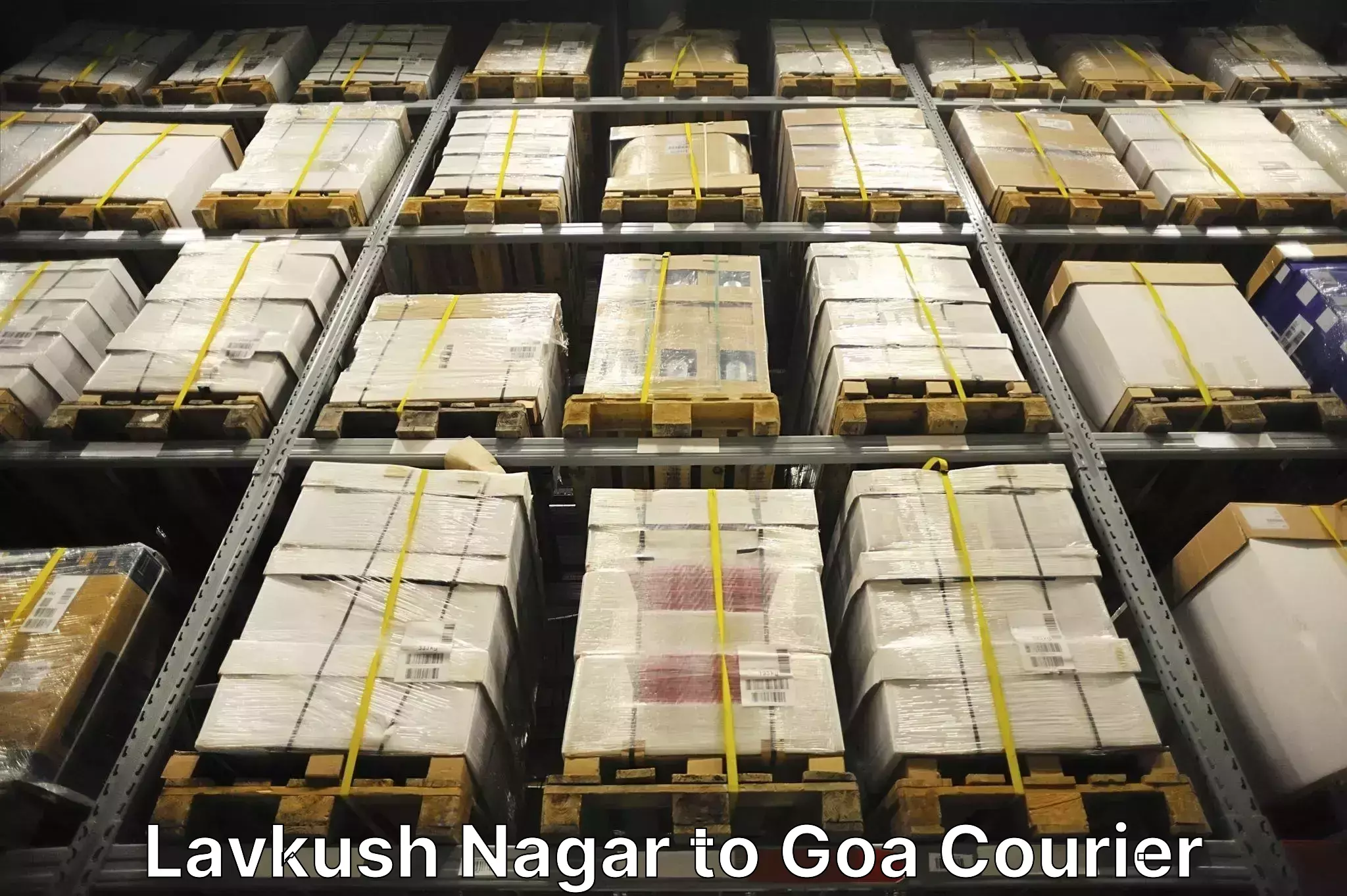 Multi-destination luggage transport Lavkush Nagar to South Goa