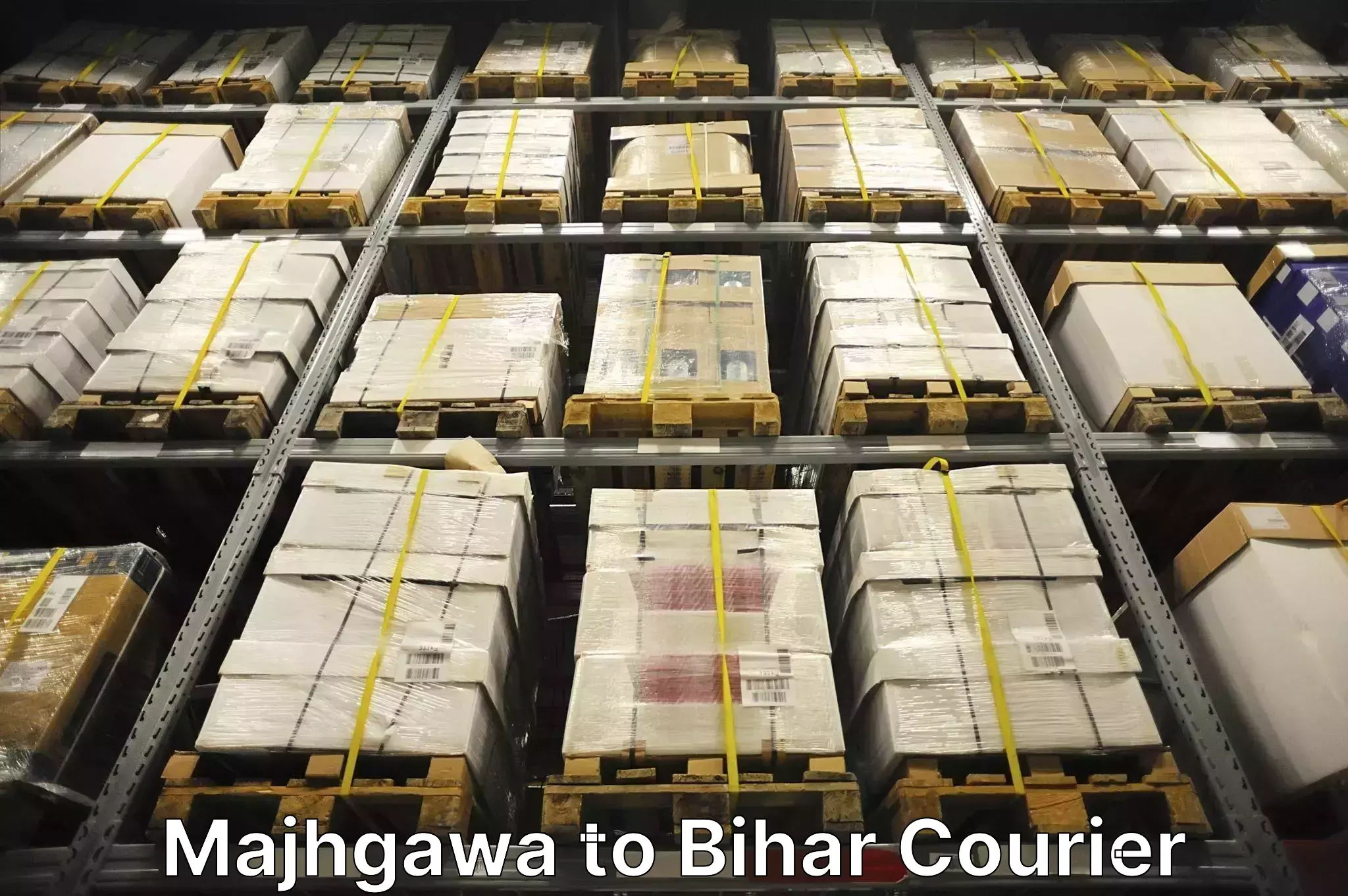 Professional baggage transport Majhgawa to Bihar