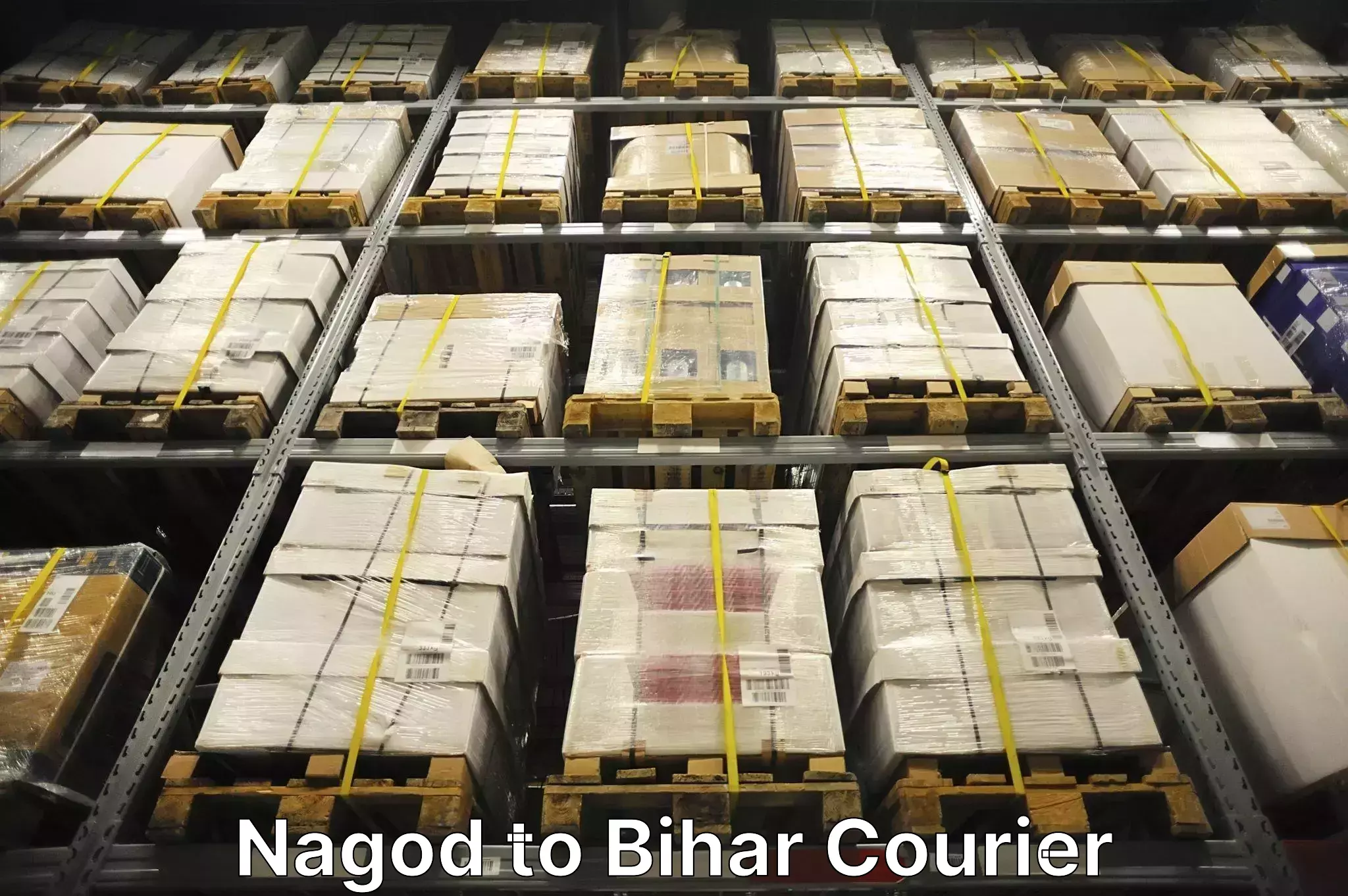 Efficient baggage courier system Nagod to Chandi Nalanda