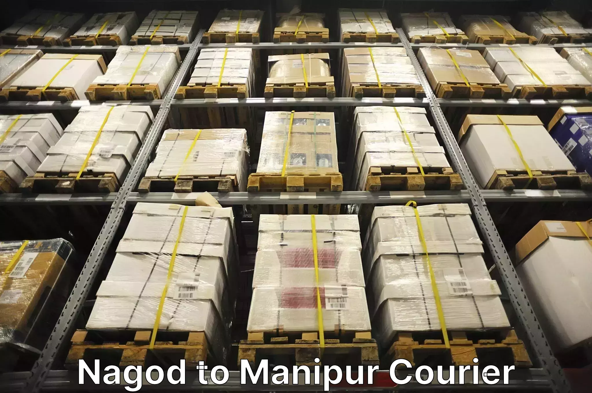 Luggage courier planning Nagod to Manipur