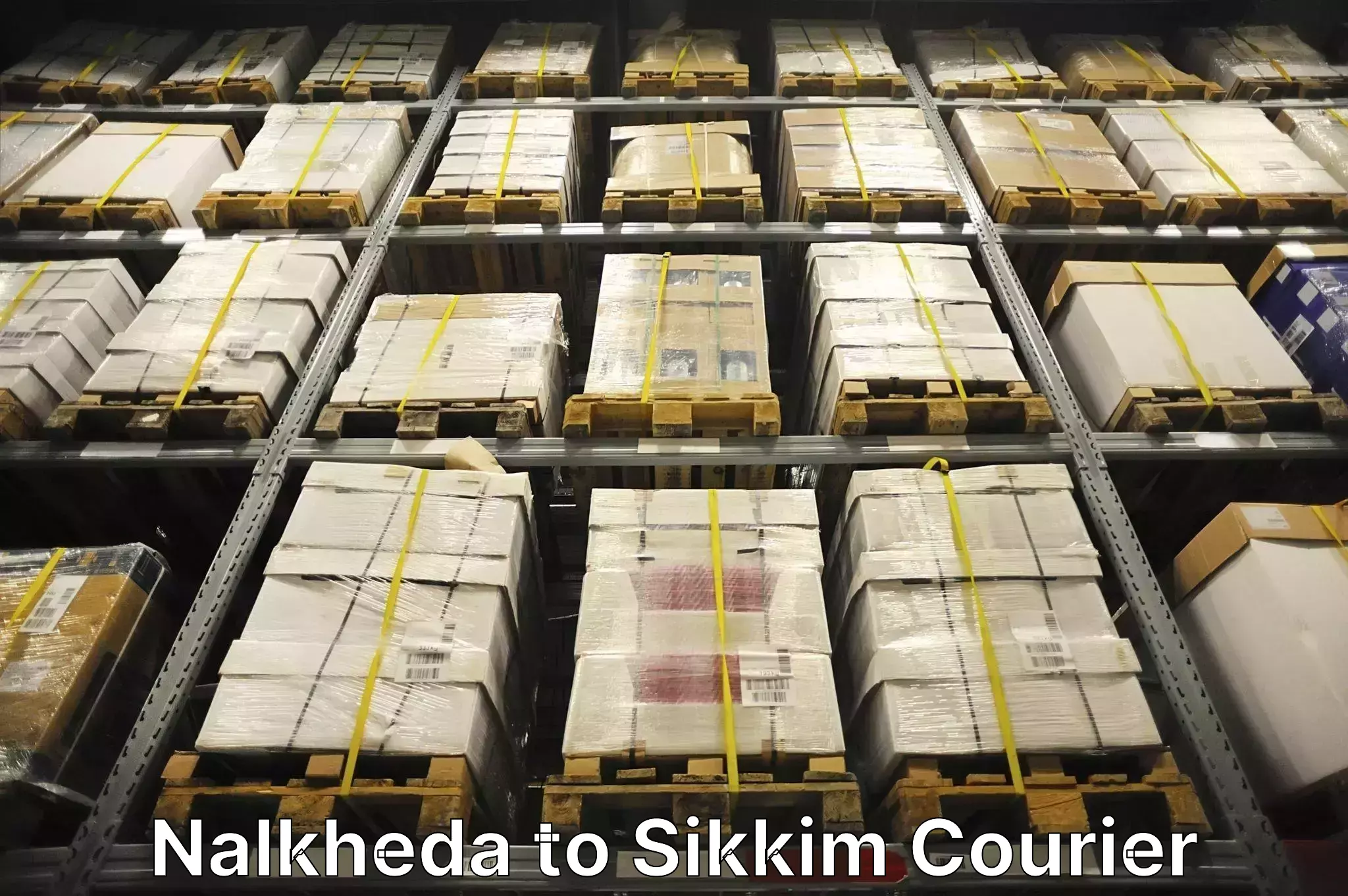 Nationwide luggage courier Nalkheda to East Sikkim