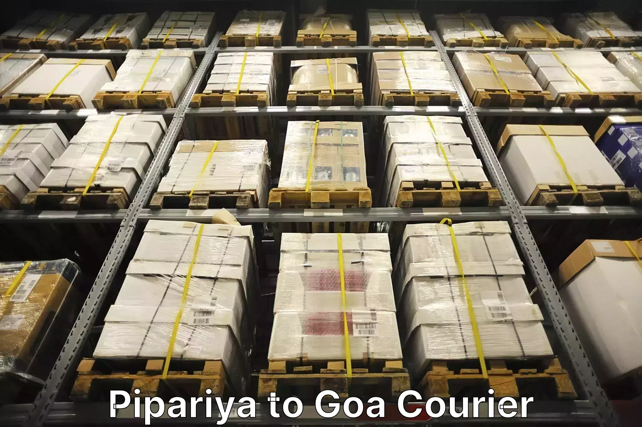 Luggage delivery estimate Pipariya to Goa