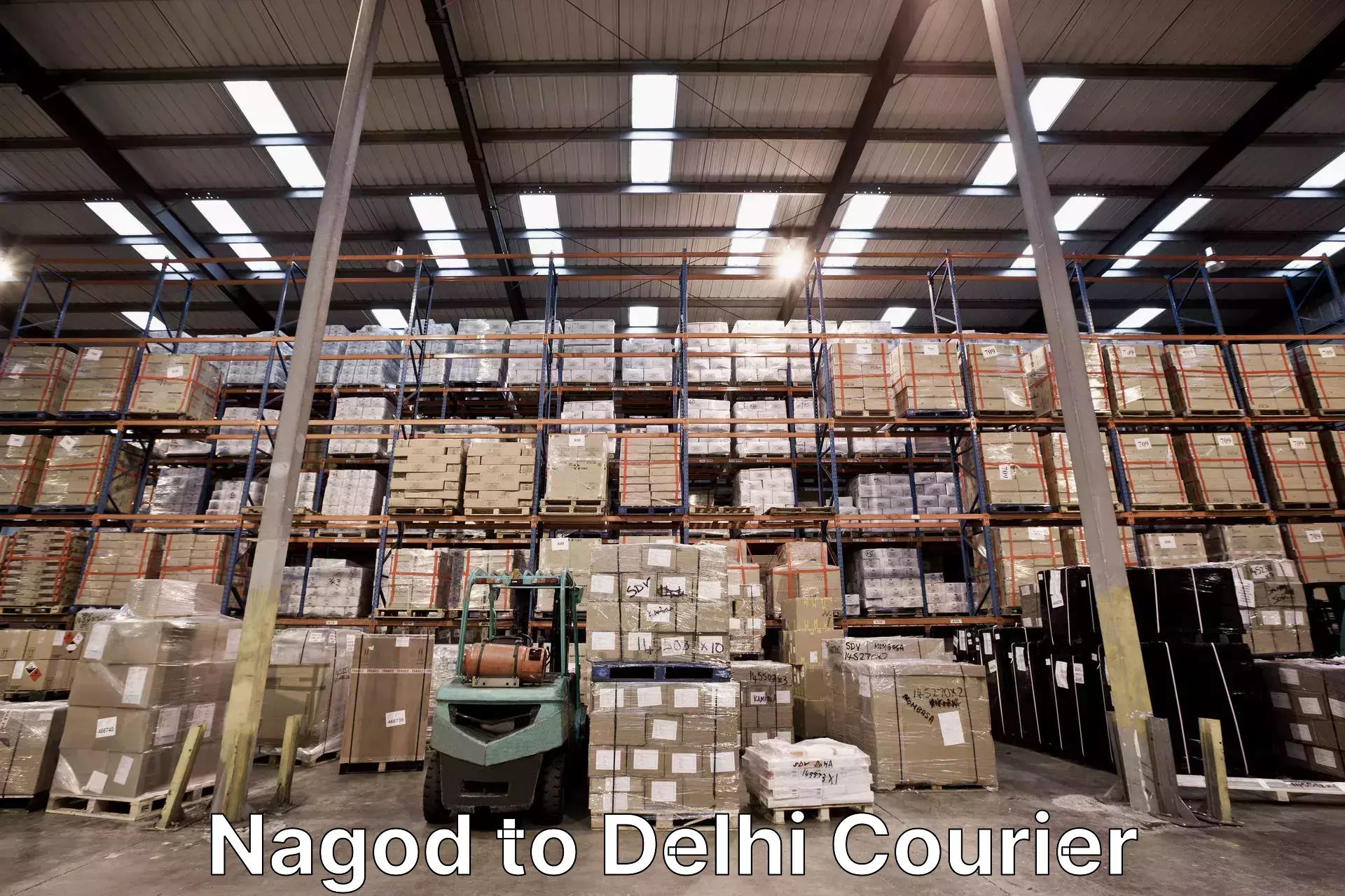 Festival baggage courier Nagod to Delhi