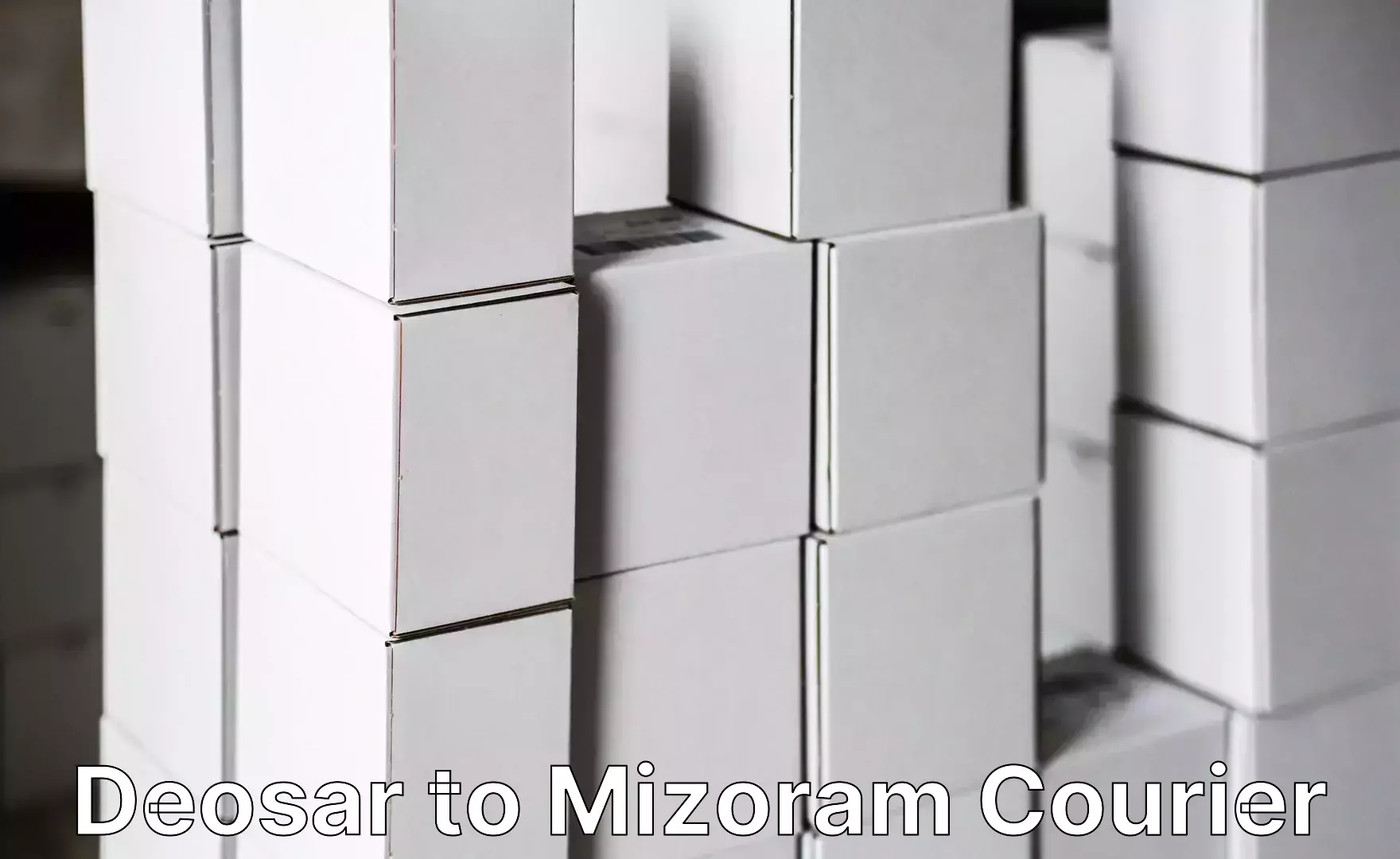 Train station baggage courier Deosar to Mizoram