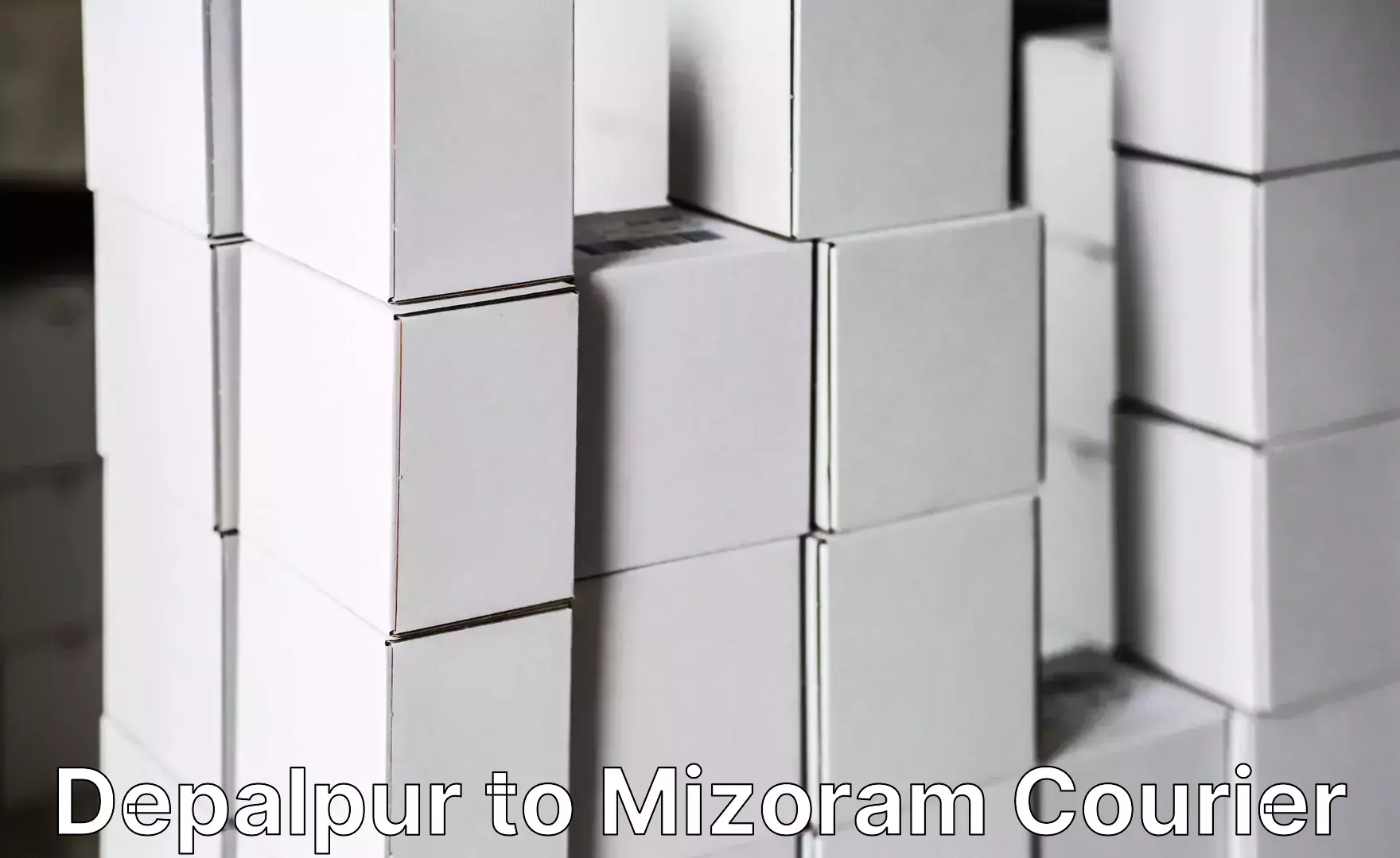 Baggage transport calculator Depalpur to Mizoram