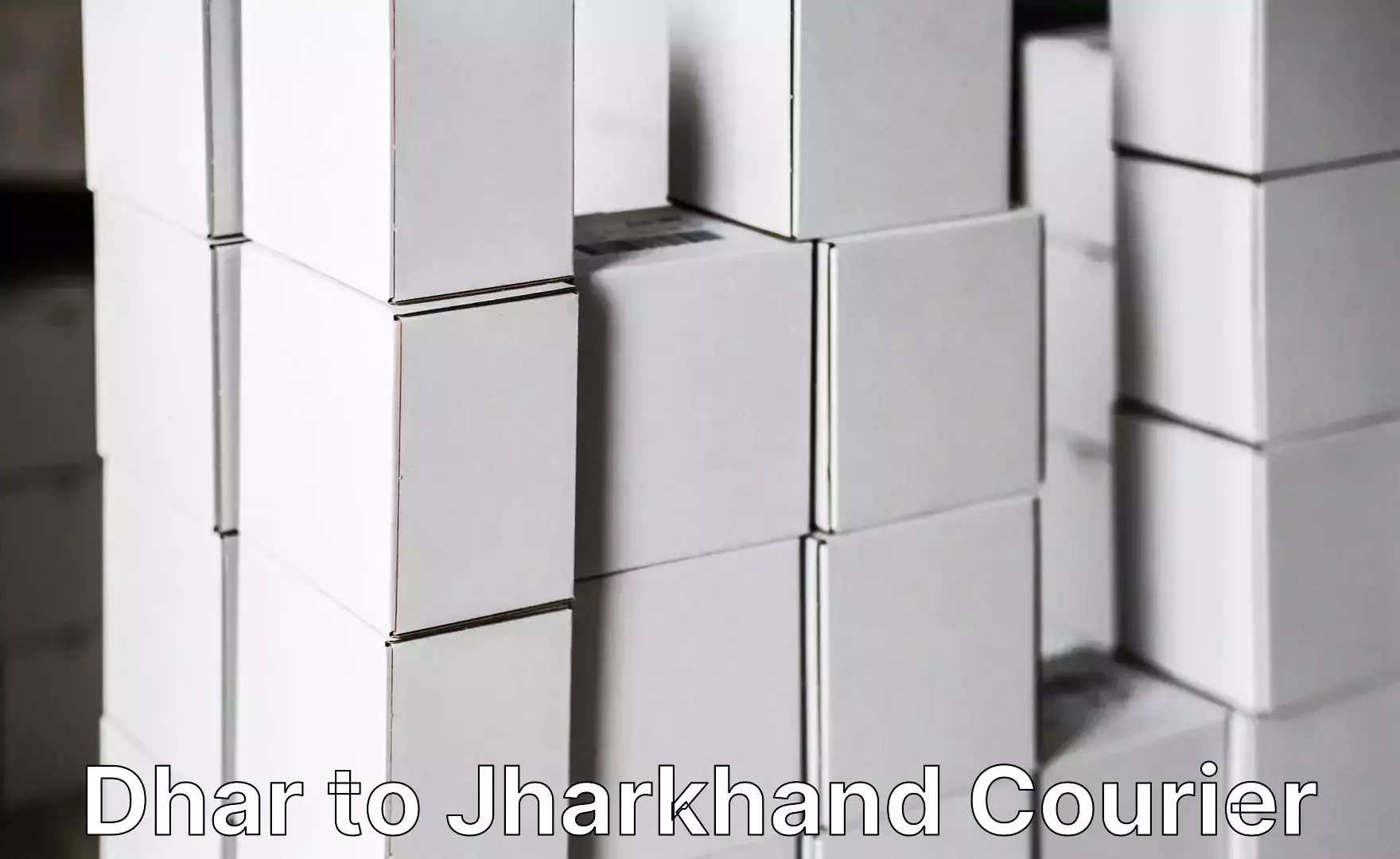 Urgent luggage shipment Dhar to Jharkhand