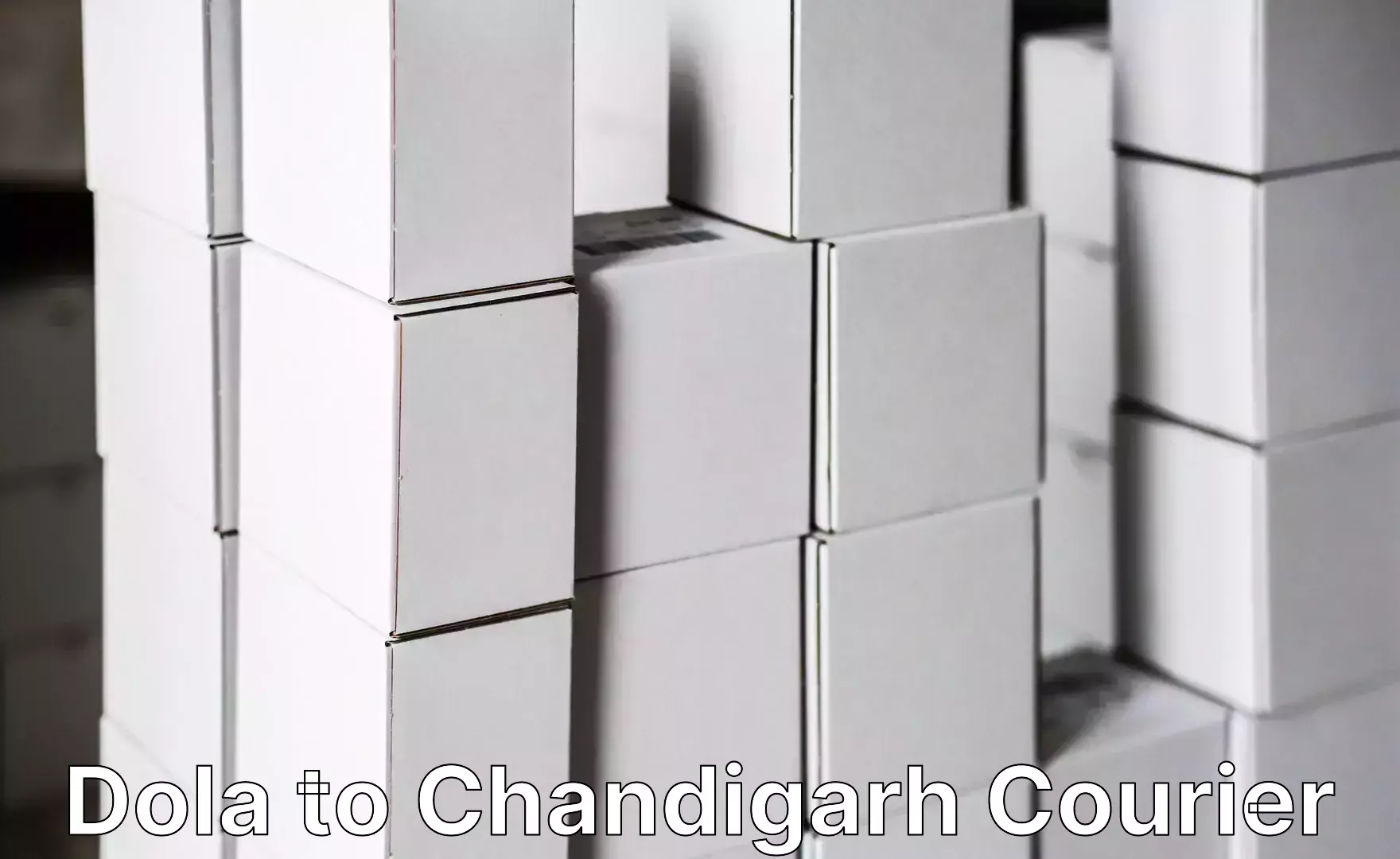 Train station baggage courier Dola to Chandigarh