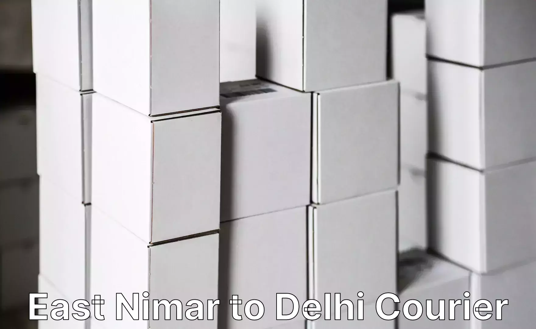 Immediate baggage courier East Nimar to Sansad Marg