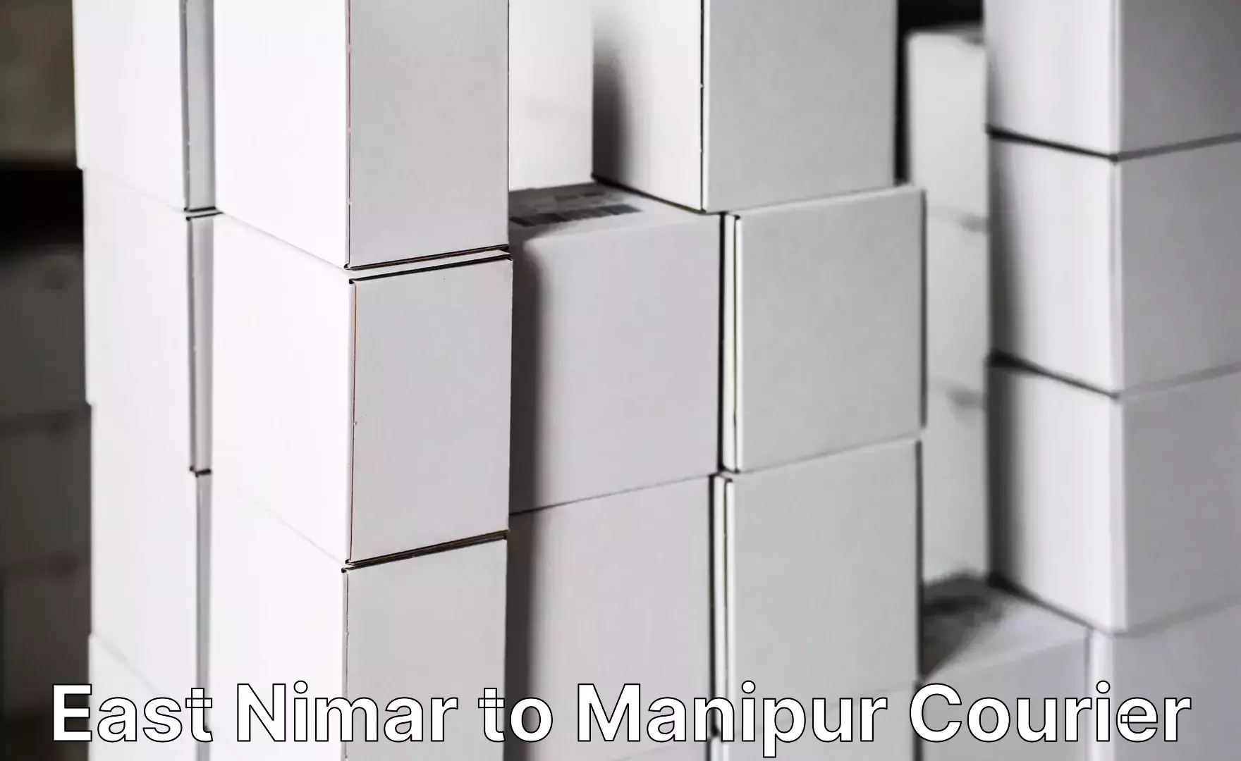 Baggage courier rates in East Nimar to Manipur