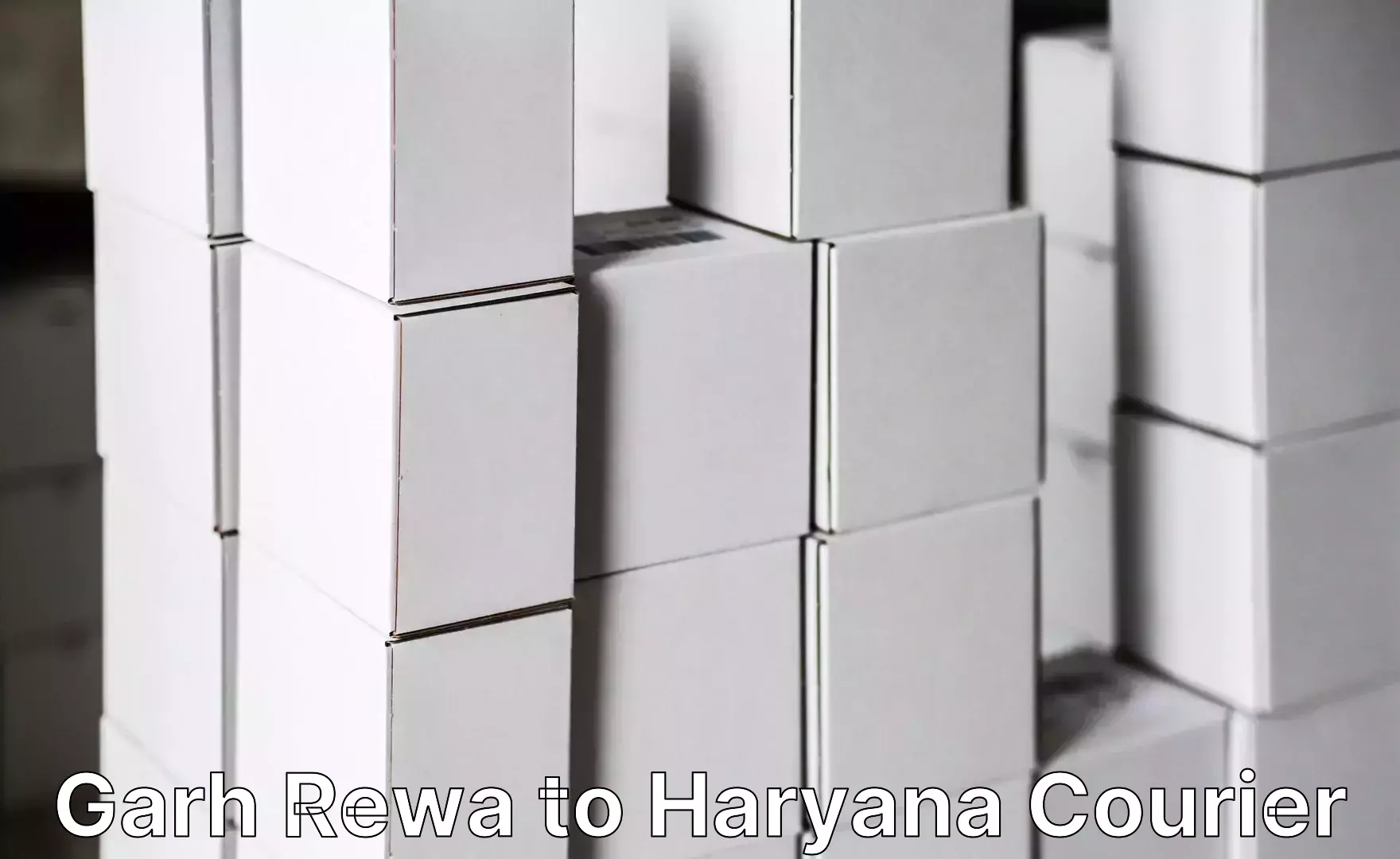 Luggage courier services Garh Rewa to Haryana